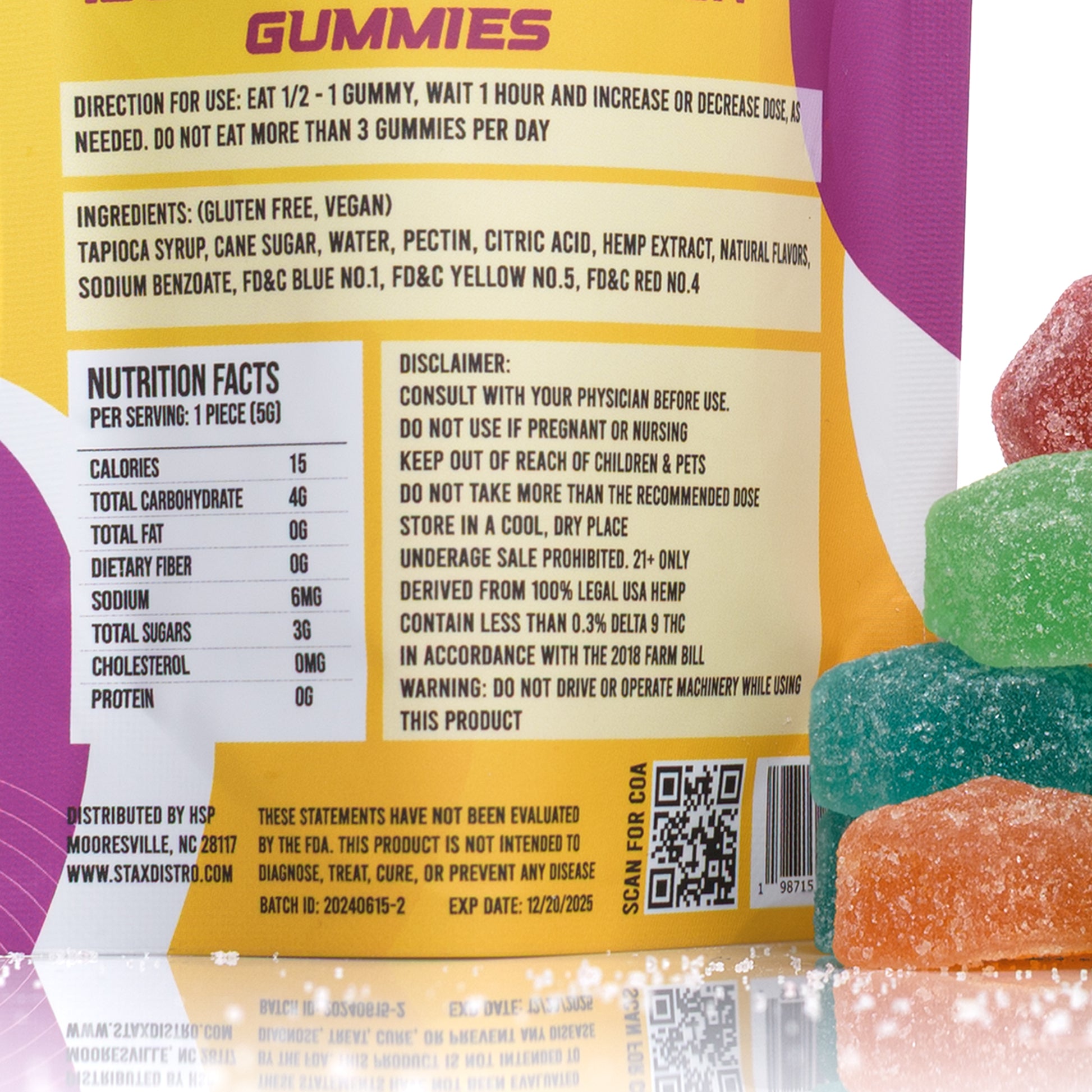 150MG (10ct) Delta 9 THC Gummies - Kandy Boy