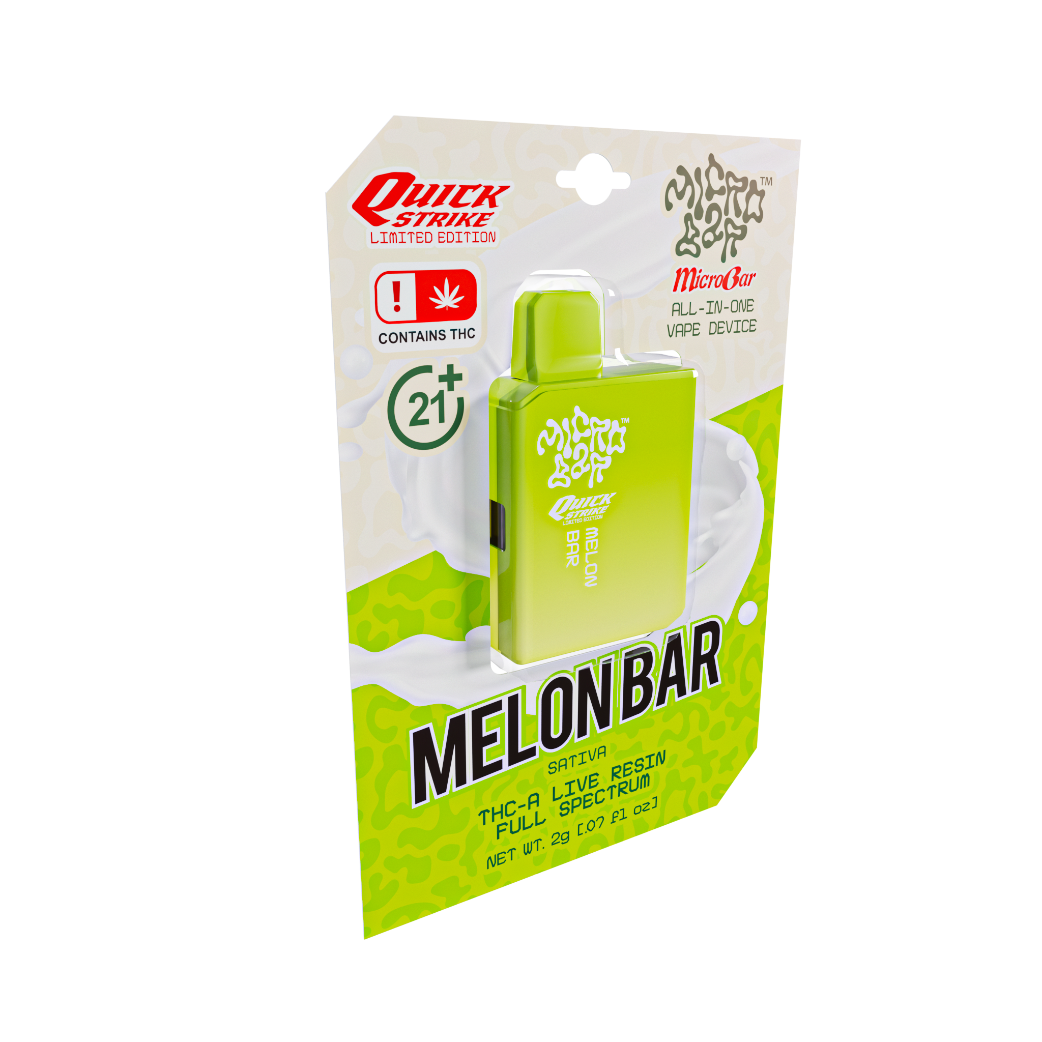 MicroBar Melonbar - Extracts THCA Vapes