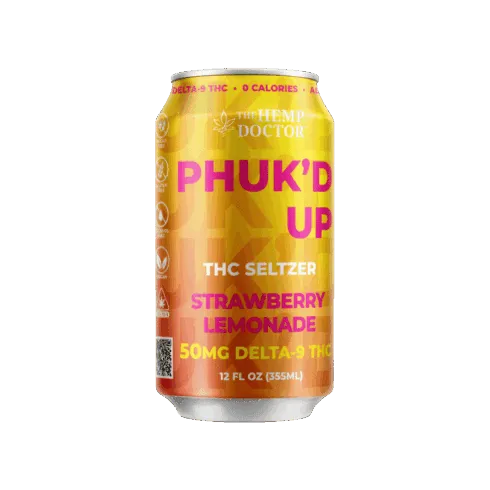 Phuk'd Up Strawberry Lemonade - Drink Seltzers