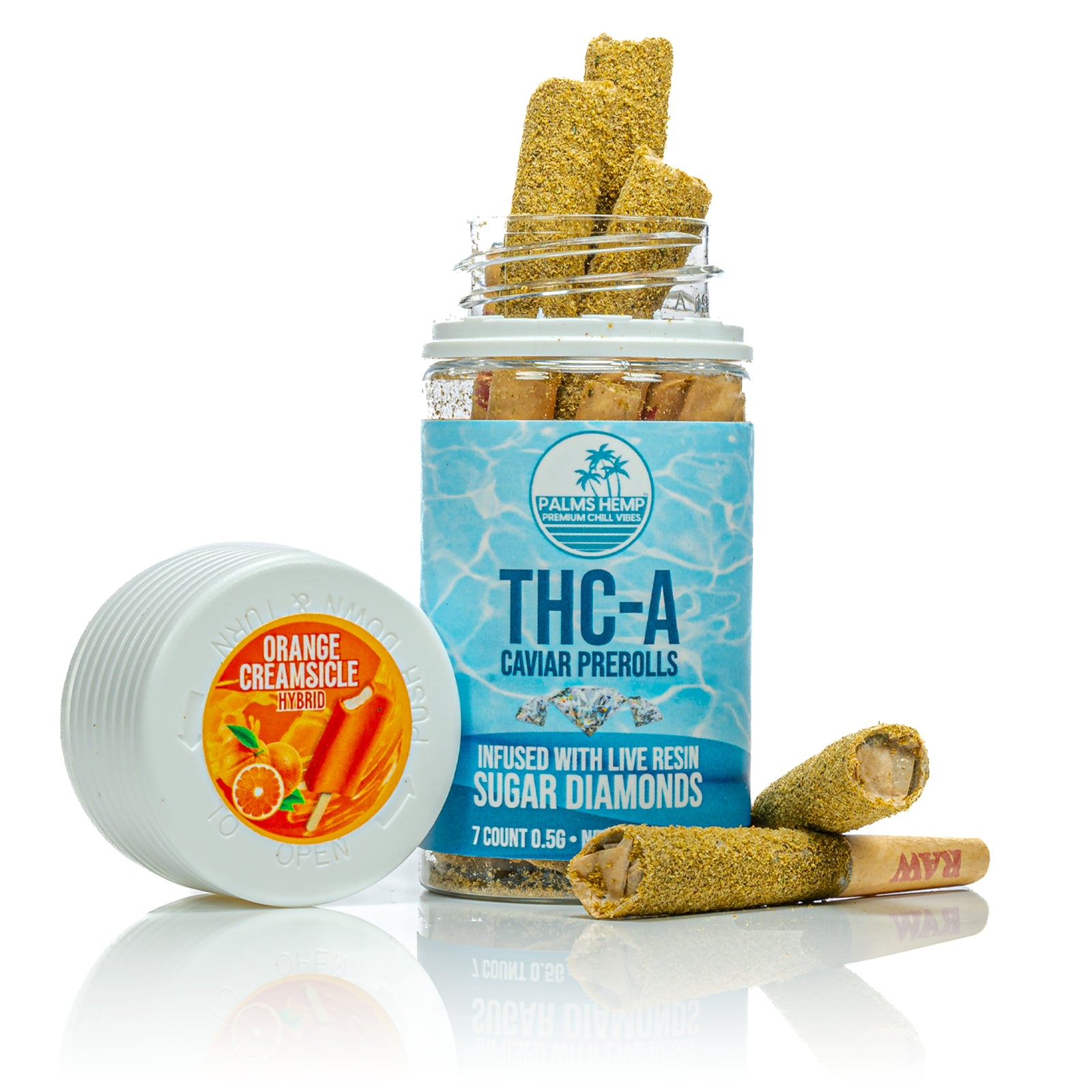 Palms-CaviarPreroll-OrangeCreamsicle