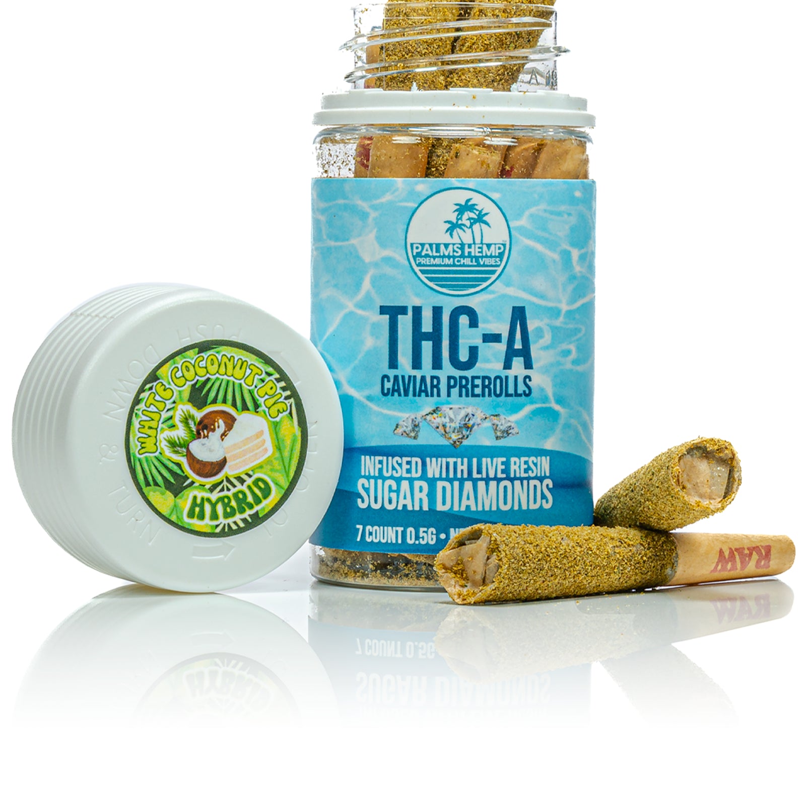 Palms-CaviarPreroll-WhiteCoconutPie