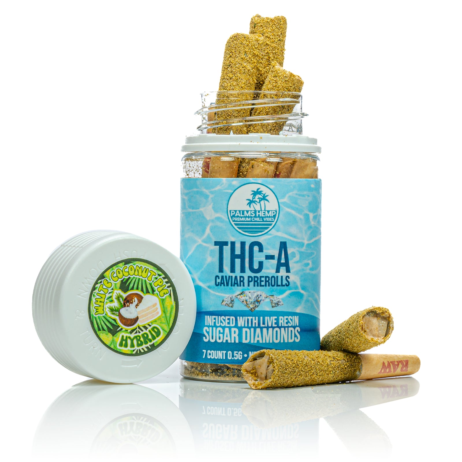 Palms-CaviarPreroll-WhiteCoconutPie