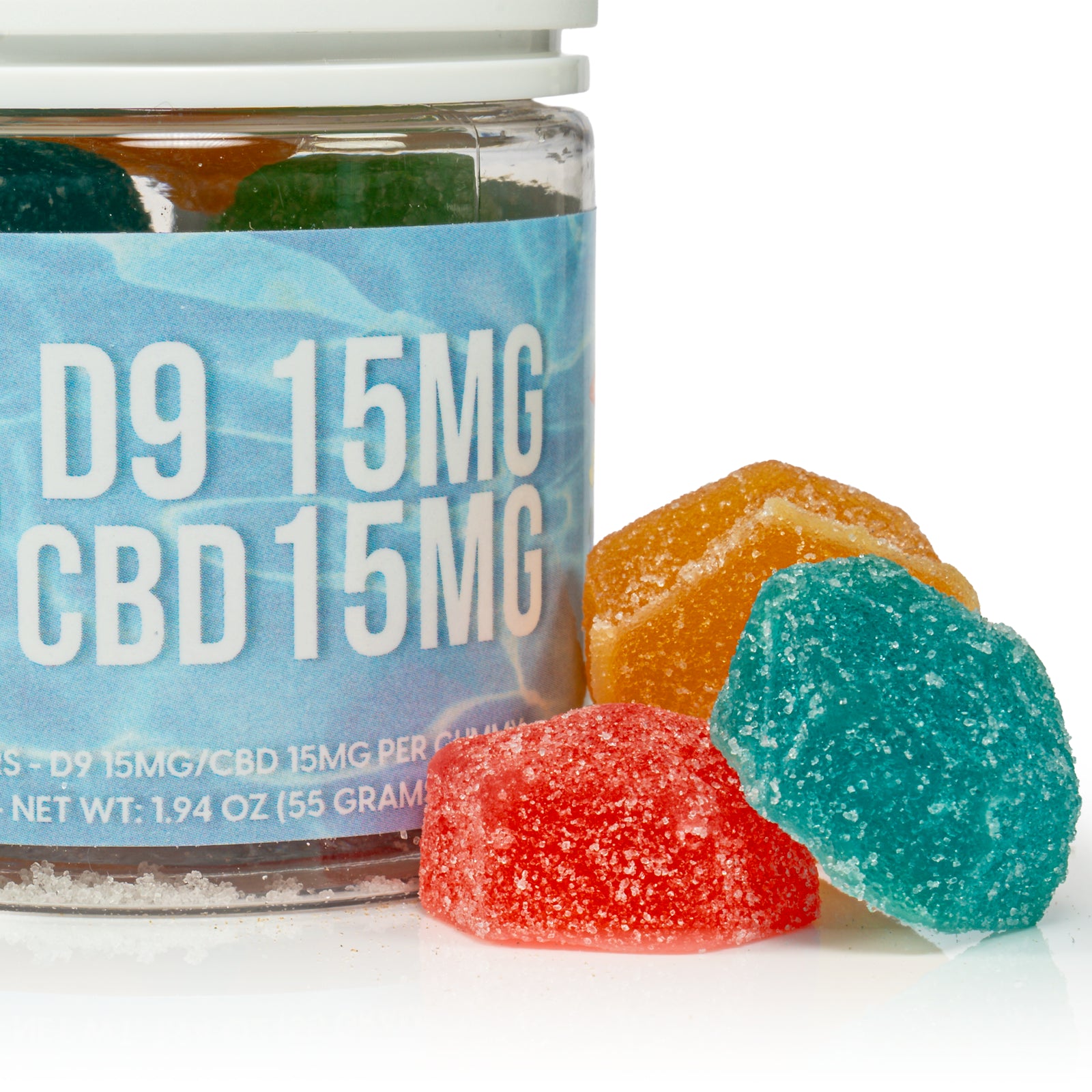 Palms 15mg Delta-9/15mg CBD - Edible Gummies