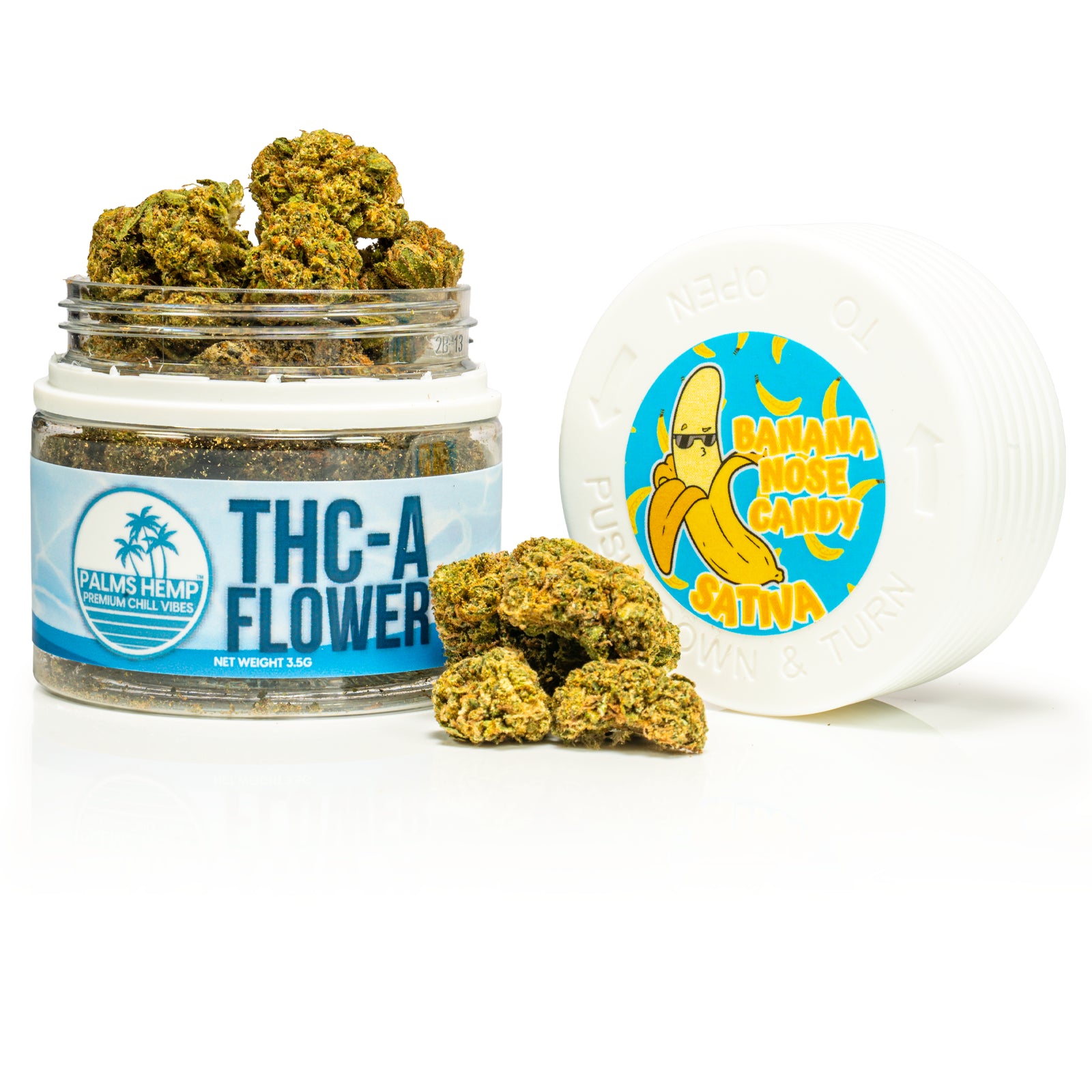 Palms-THCAFlower-BananaNoseCandy-
