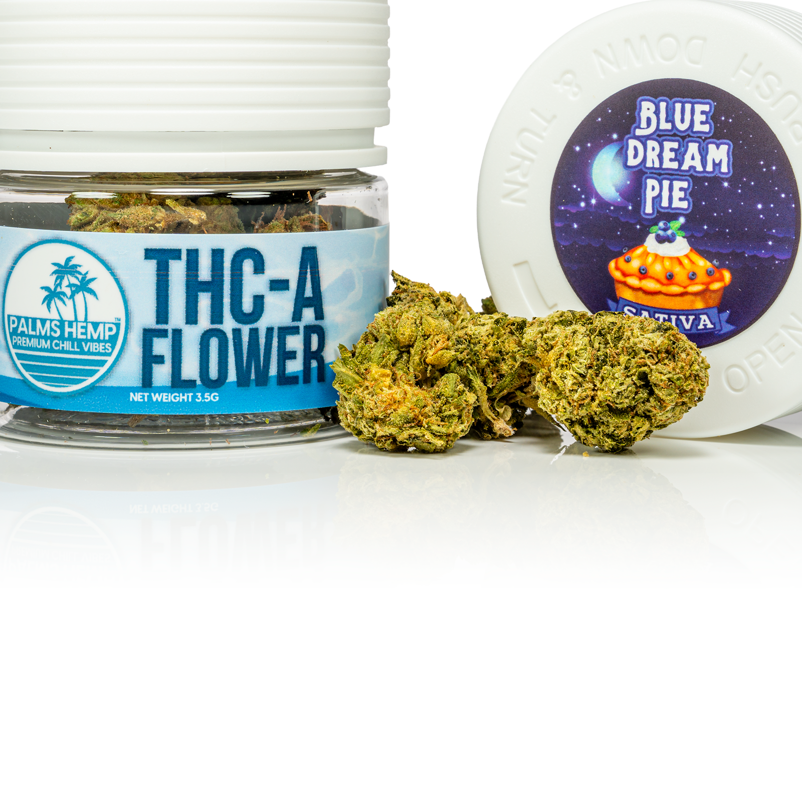 Palms-THCAFlower-BlueDreamPie