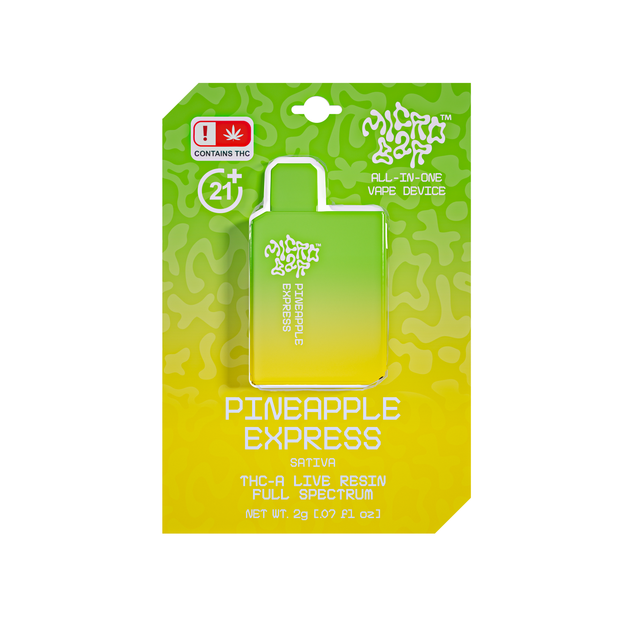 MicroBar Pineapple Express - Extracts THCA Vapes