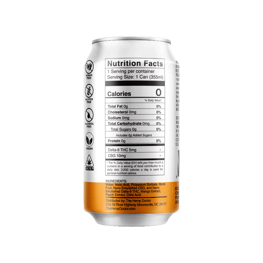 Southern High Seltzers Mango Peach