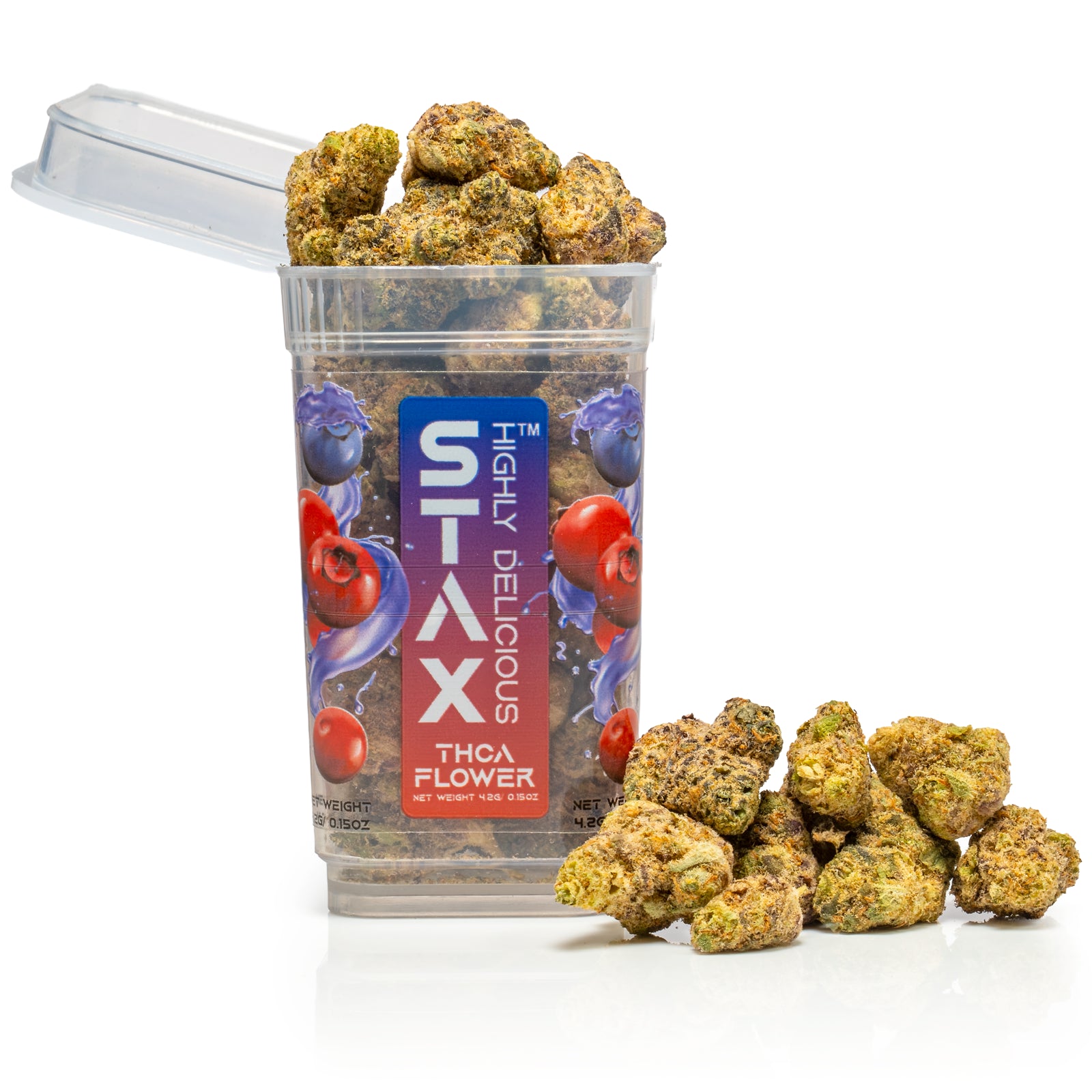 Stax Huckleberry Soda - THCA Flower Smalls