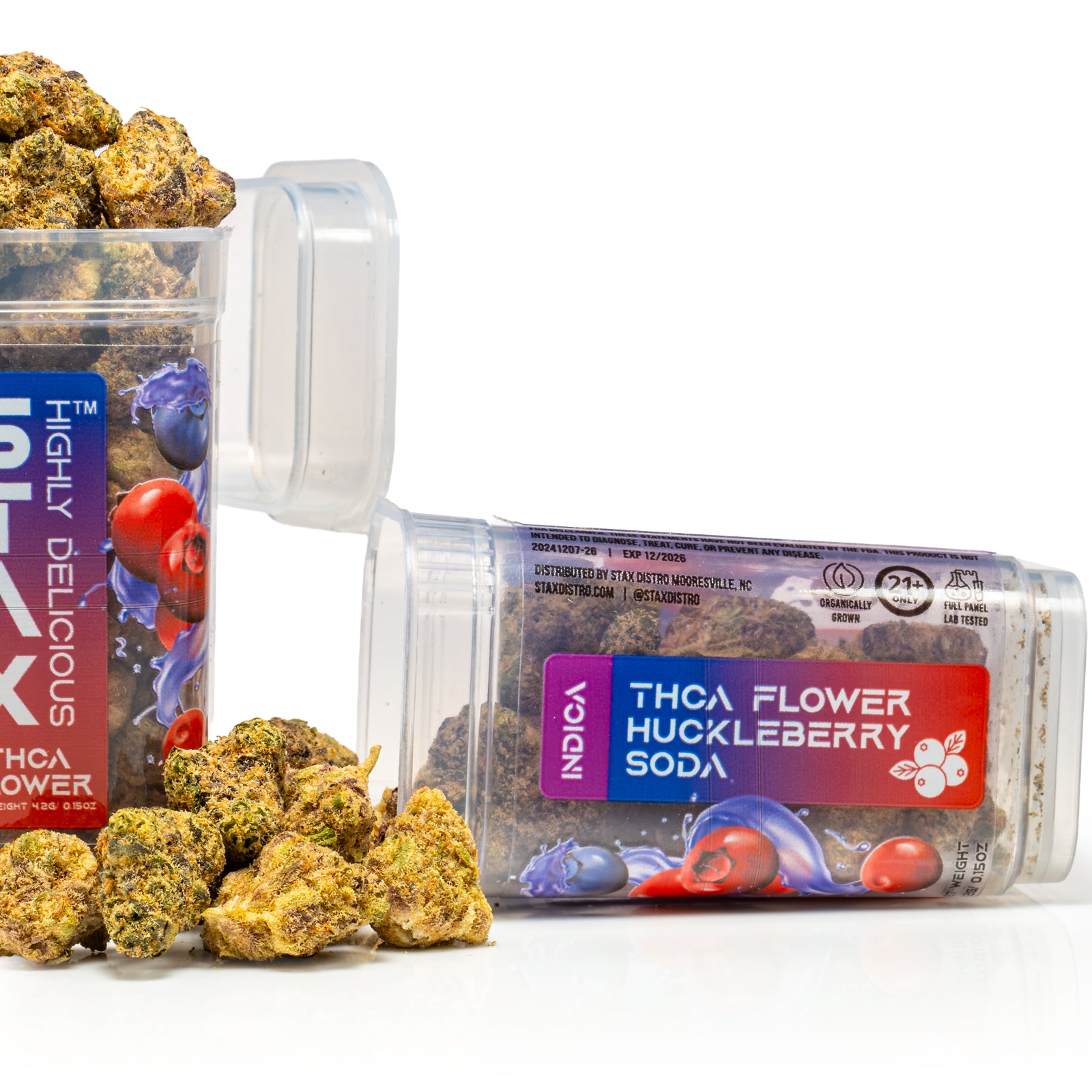 Stax Huckleberry Soda - THCA Flower Smalls