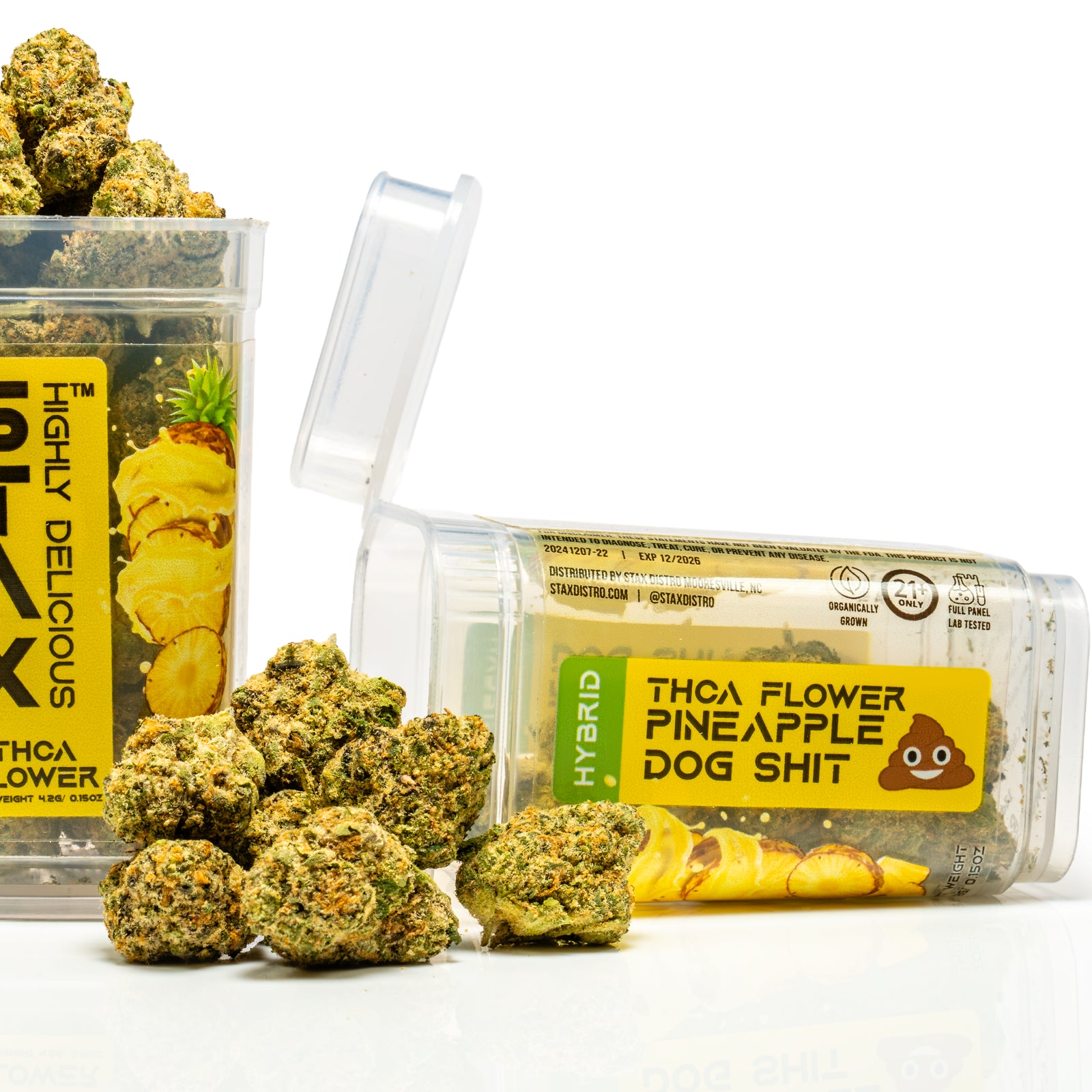 Stax Pineapple Dog Shit - THCA Flower Smalls