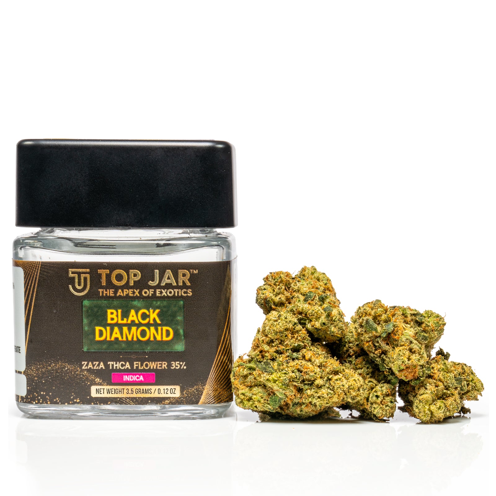 Top Jar Black Diamond - Flower Bigs