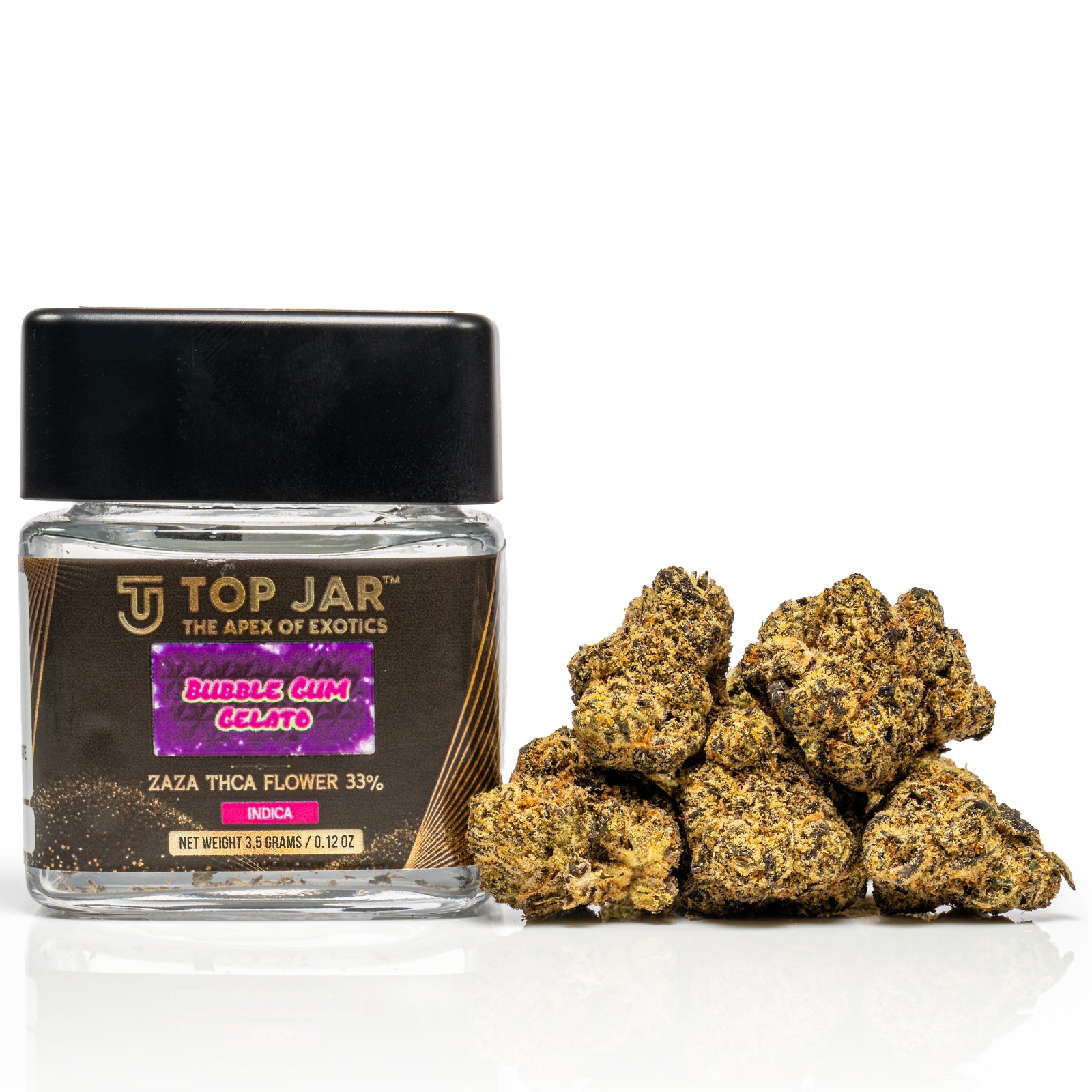 Top Jar Bubble Gum Gelato - Flower Bigs