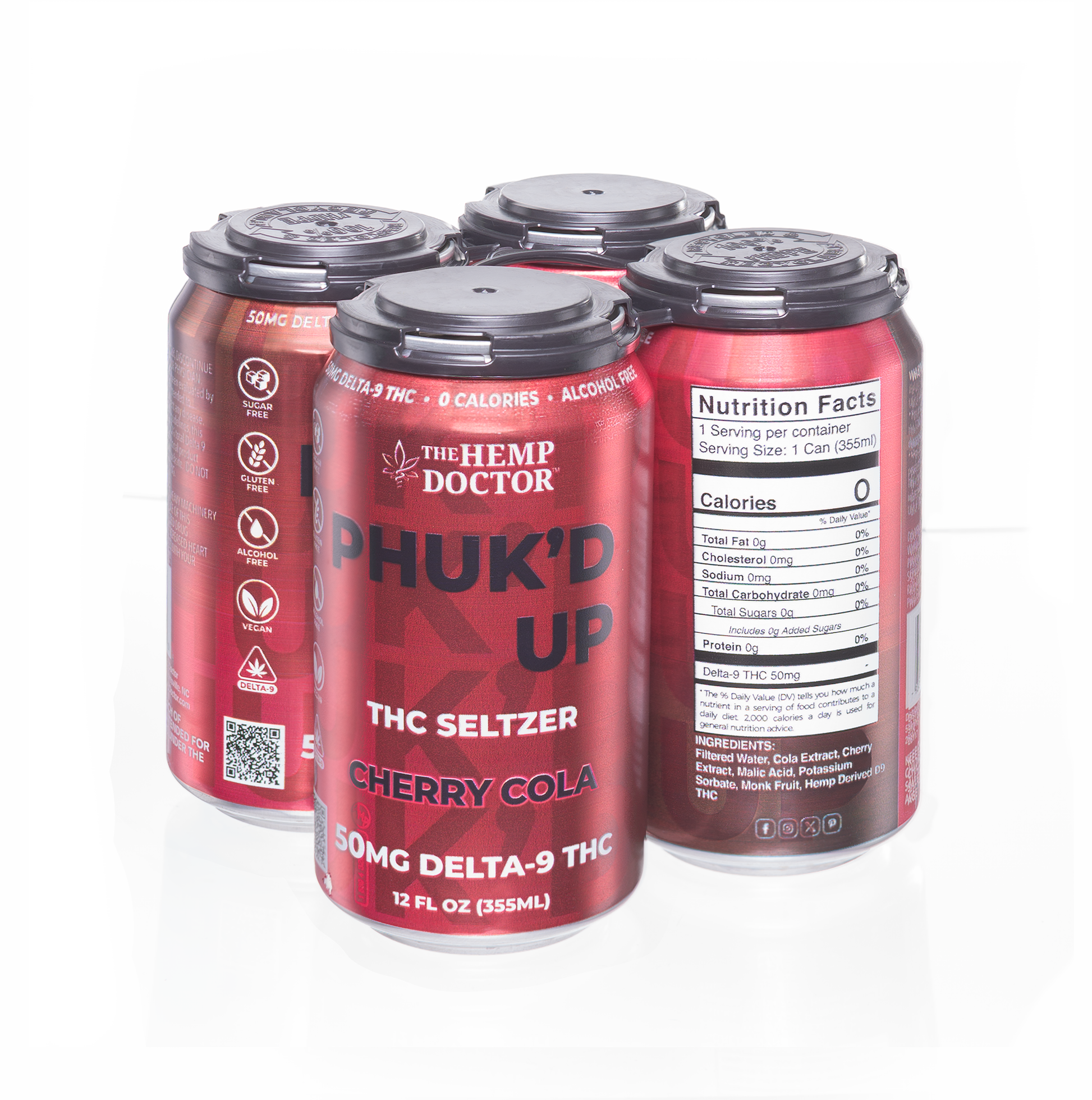Phuk'd Up Cherry Cola - Drink Seltzers
