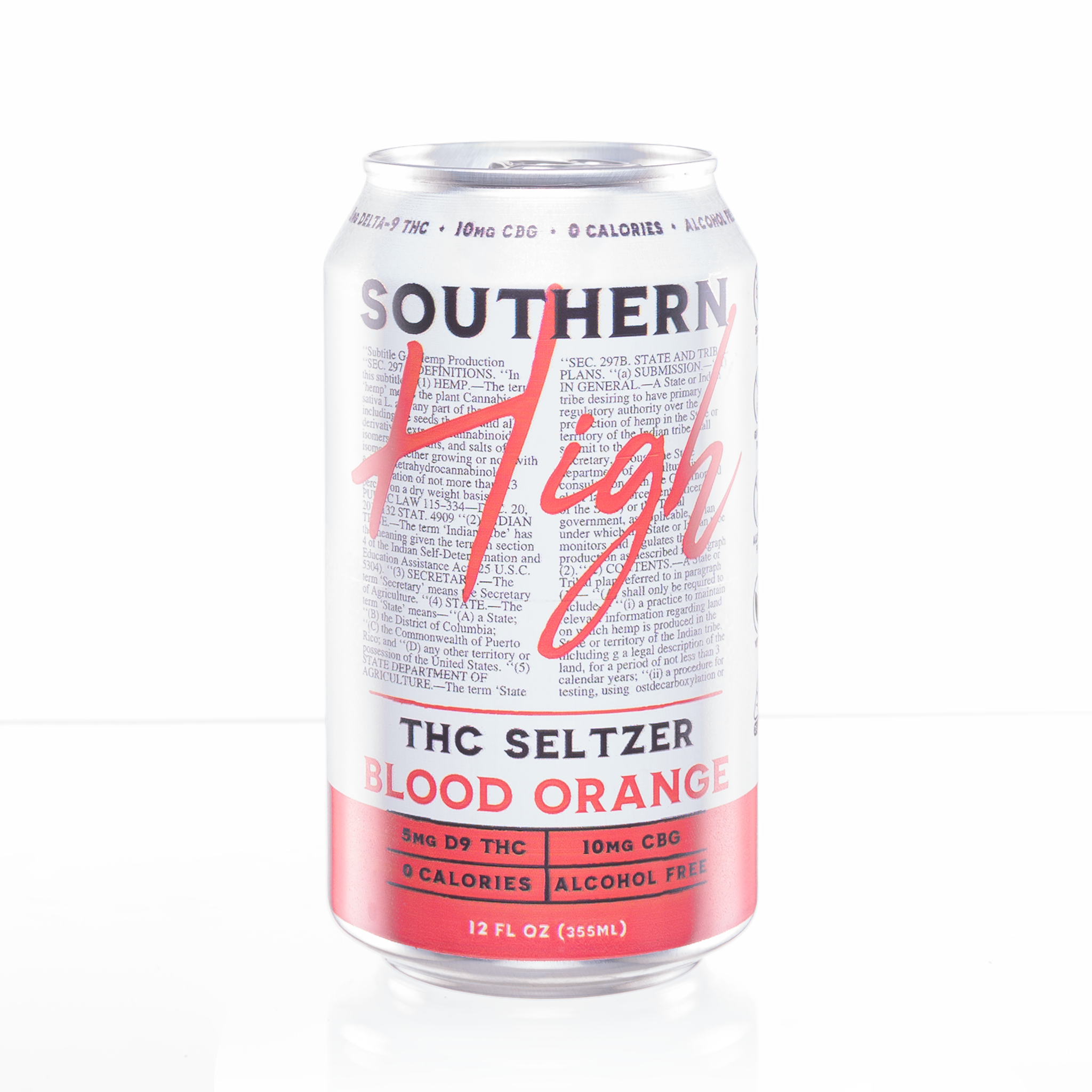 Southern High Blood Orange - Drink Seltzers