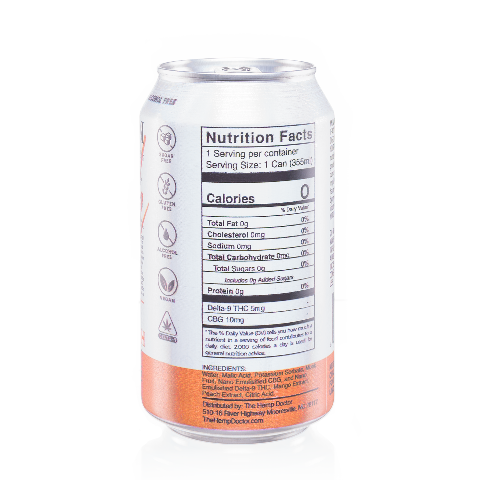 Southern High Mango Peach - Drink Seltzers