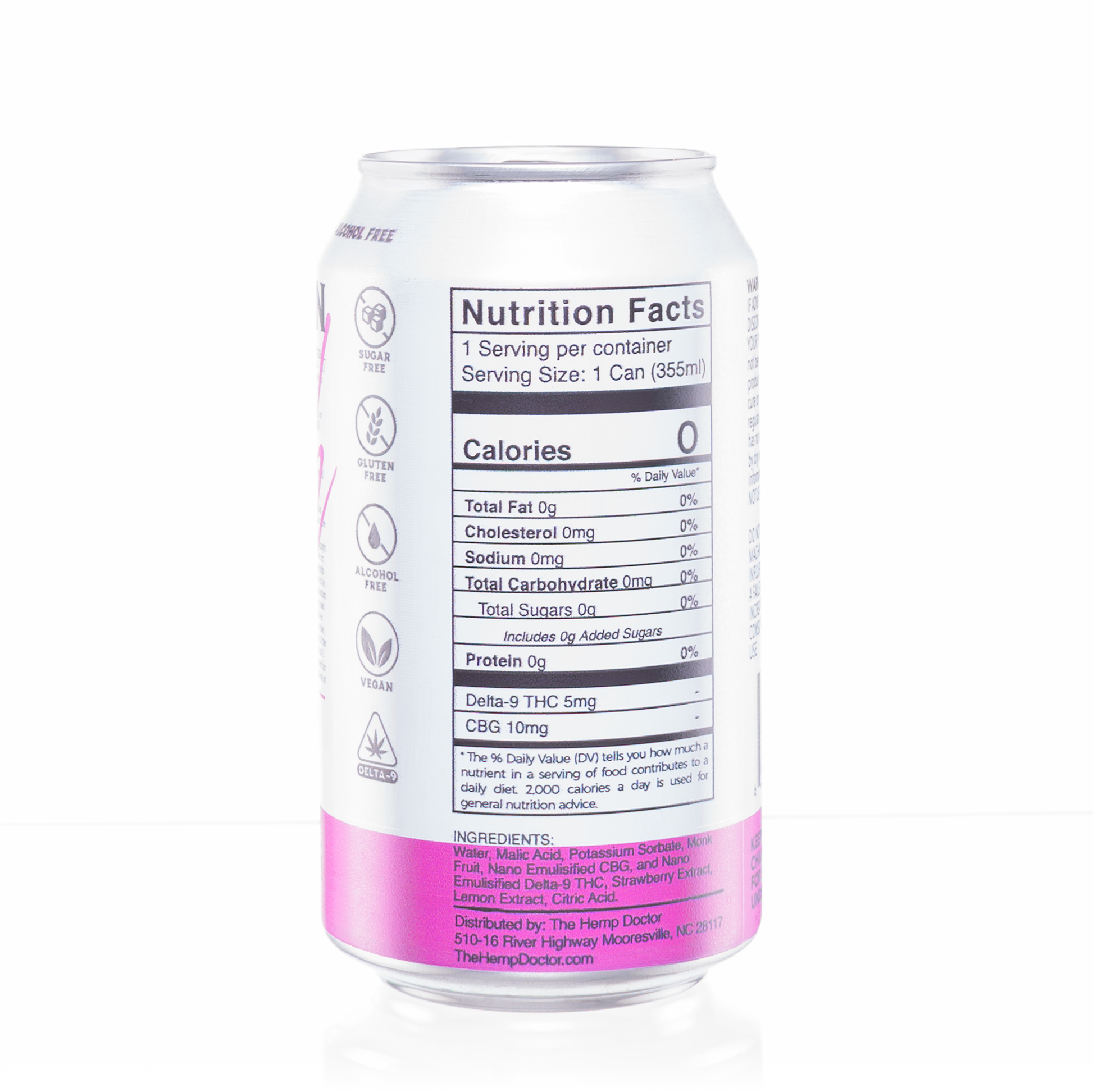 Southern High Strawberry Lemonade - Drink Seltzers