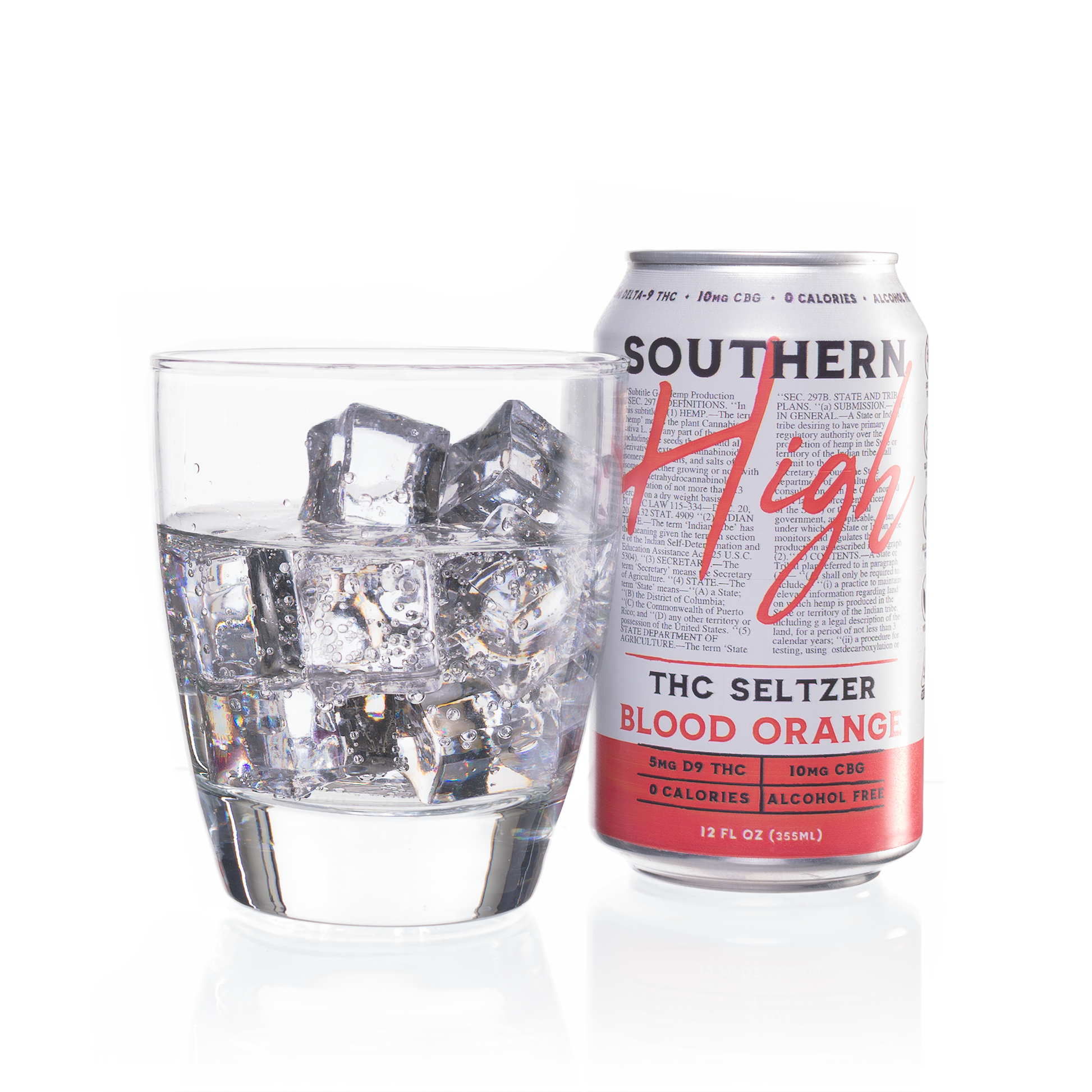 Southern High Blood Orange - Drink Seltzers