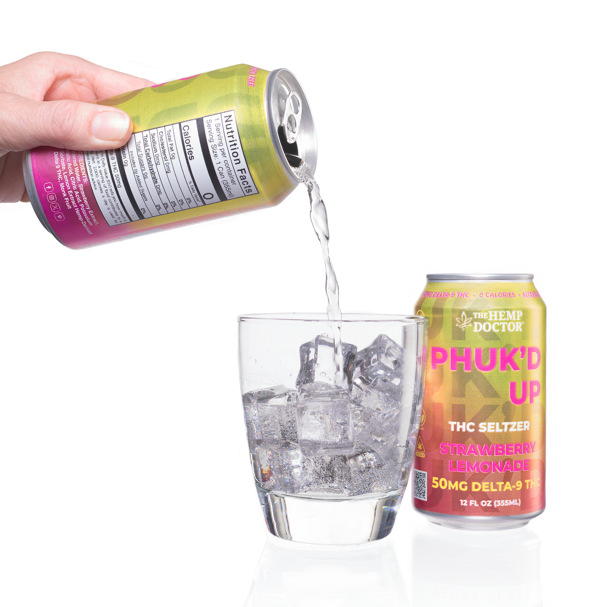 Southern High Strawberry Lemonade - Drink Seltzers