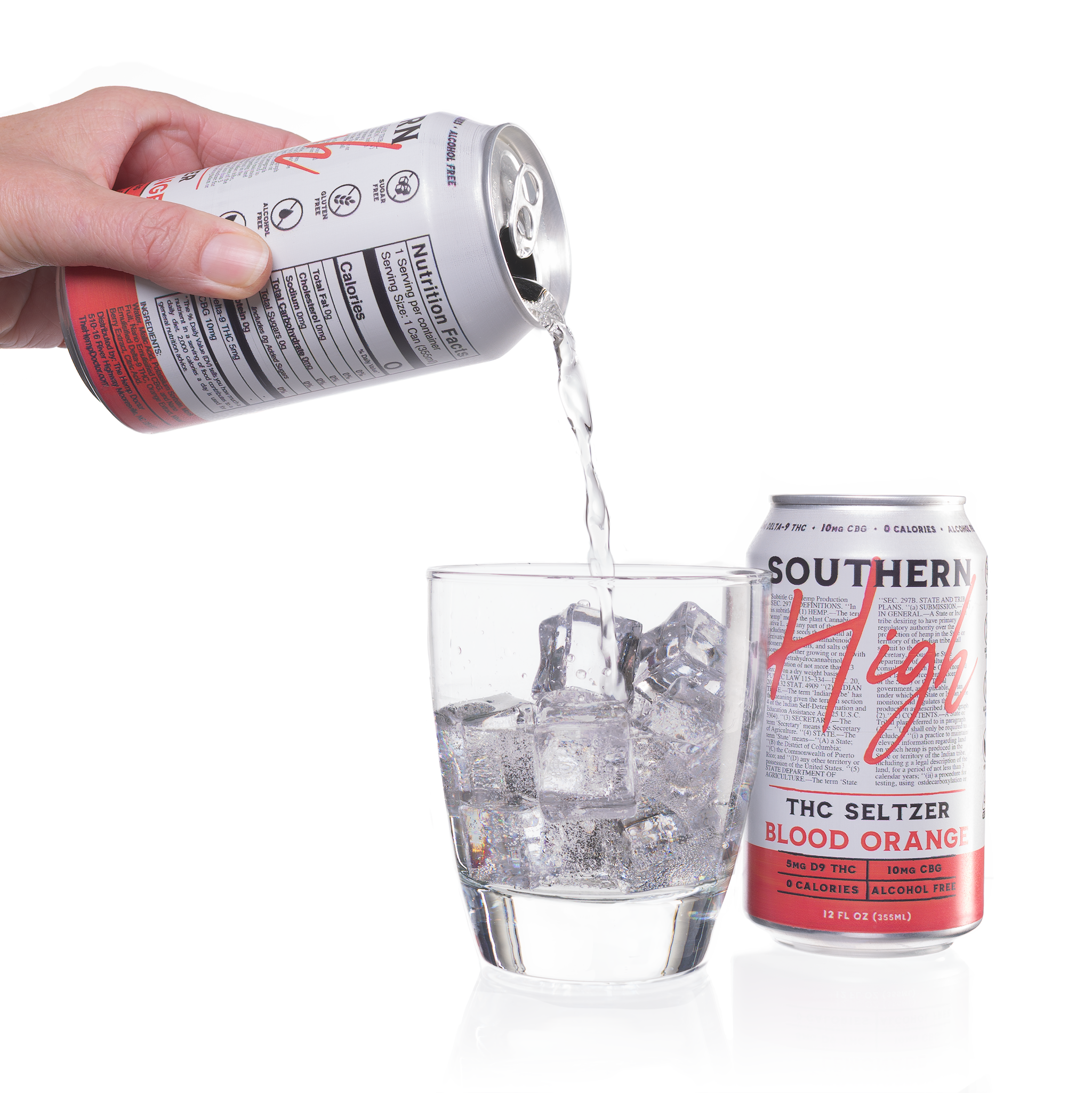 Southern High Blood Orange - Drink Seltzers