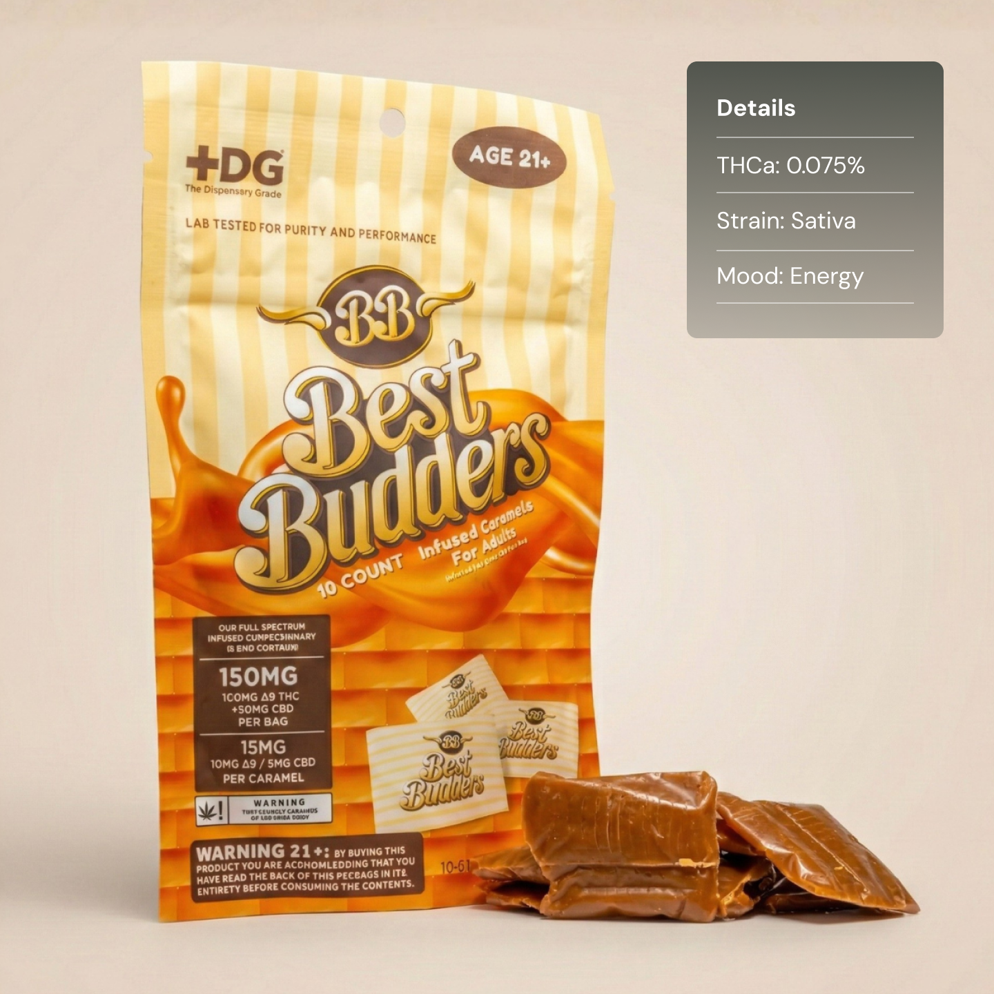 Best Budders Caramel - Edible Caramel