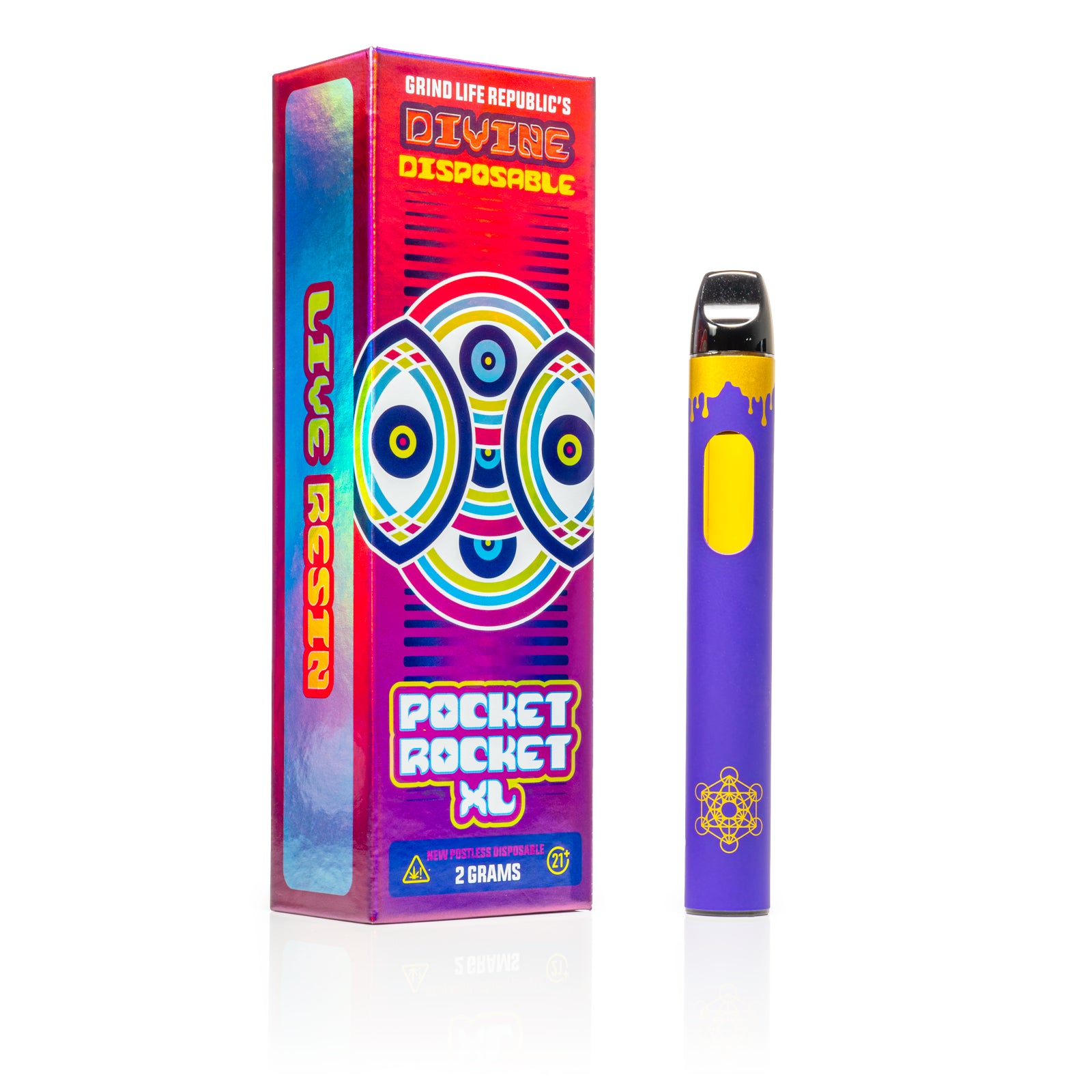 GrindLife Divine Georgia Pie - Extracts THCA Vapes
