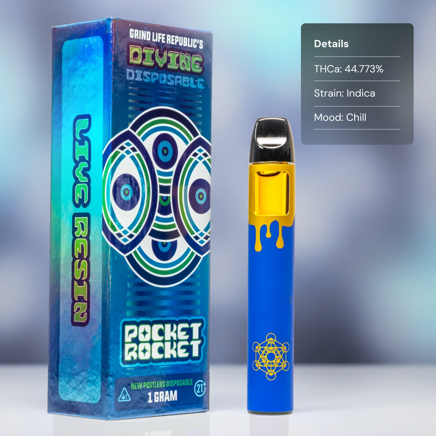 GrindLife Divine Alien OG - Extracts THCA Vapes