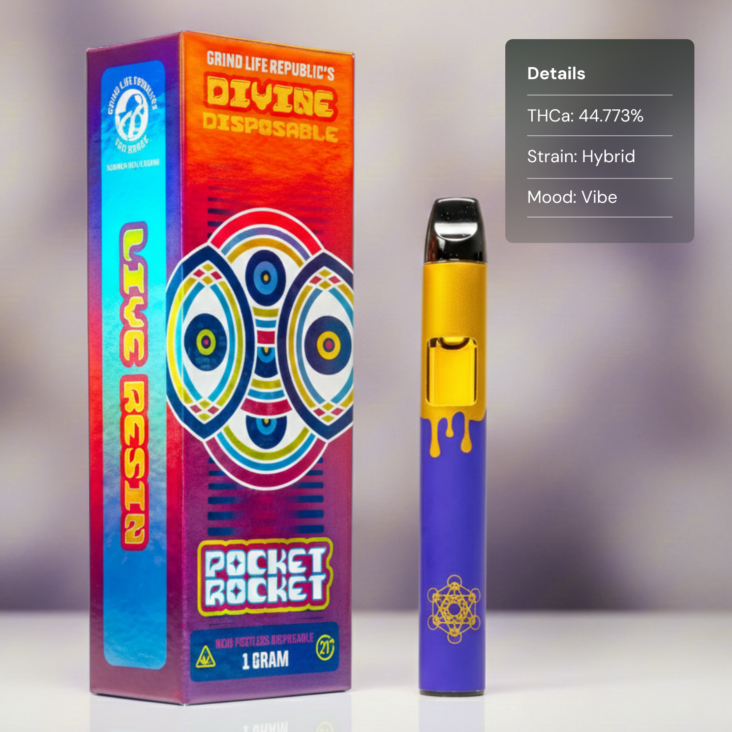 GrindLife Divine Fairy Dust - Extracts THCA Vapes My Feel Goods GrindLife Divine Fairy Dust - Extracts THCA Vapes My Feel Goods