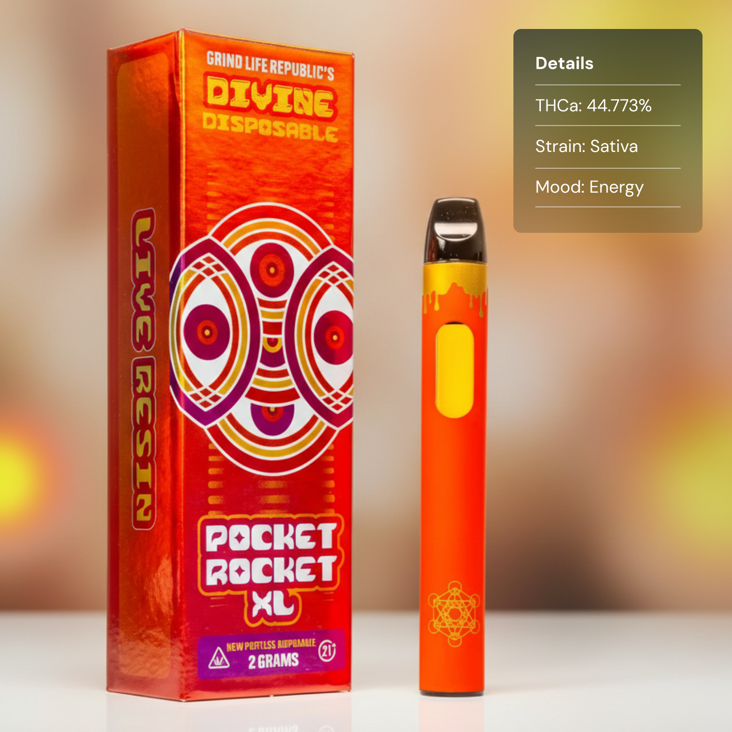 GrindLife Divine Sweet Island Skunk - Extracts THCA Vapes