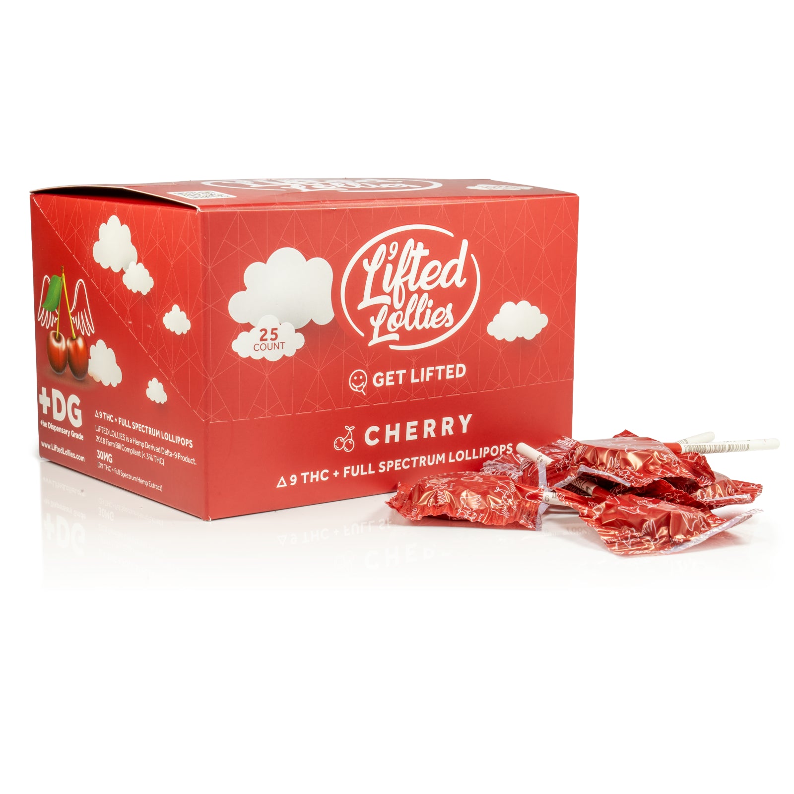 Lifted Lollies Cherry - Edible Lollipop