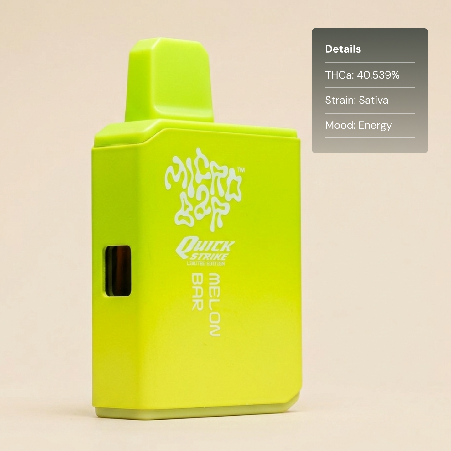 MicroBar Melonbar - Extracts THCA Vapes