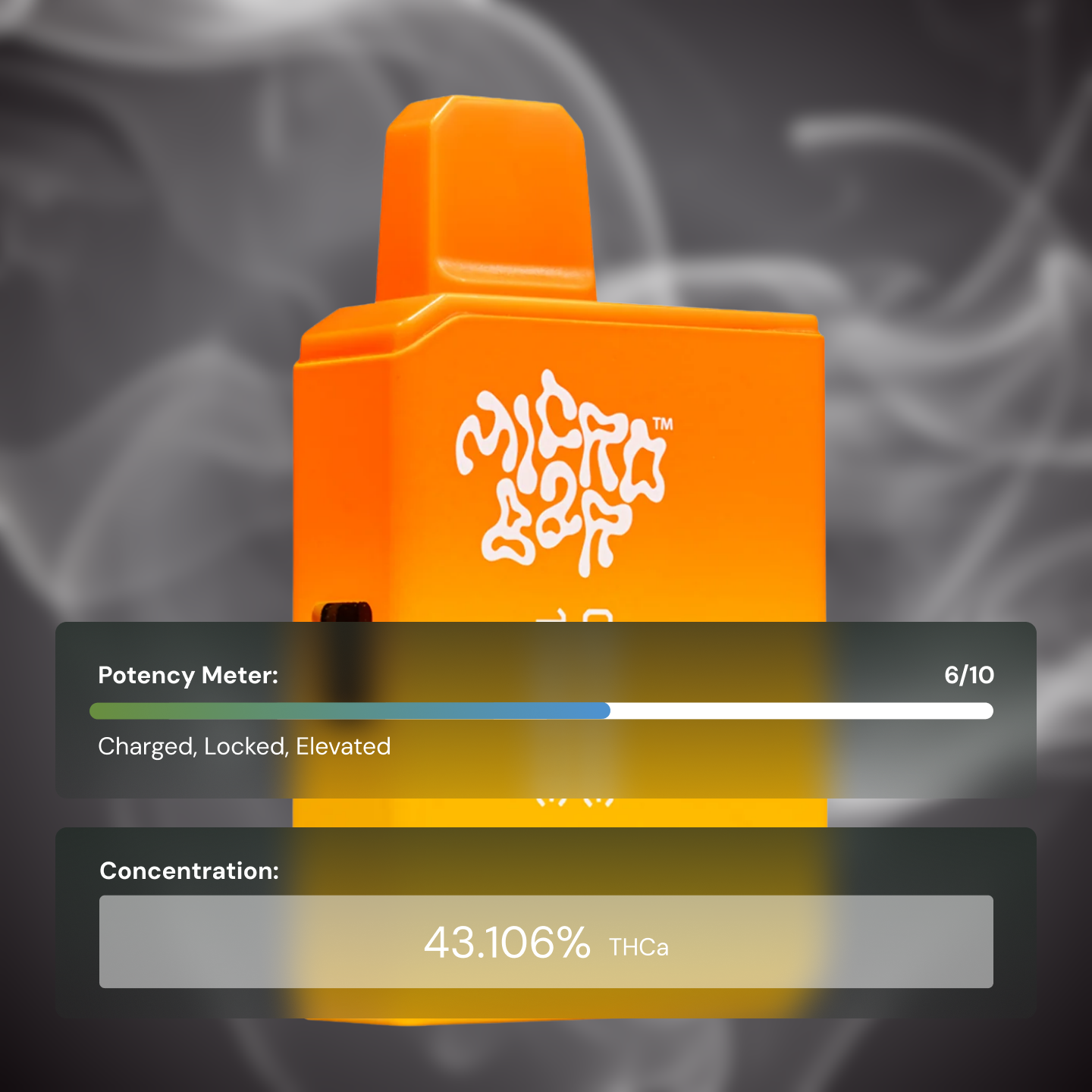 MicroBar Orange Tangie - Extracts THCA Vapes