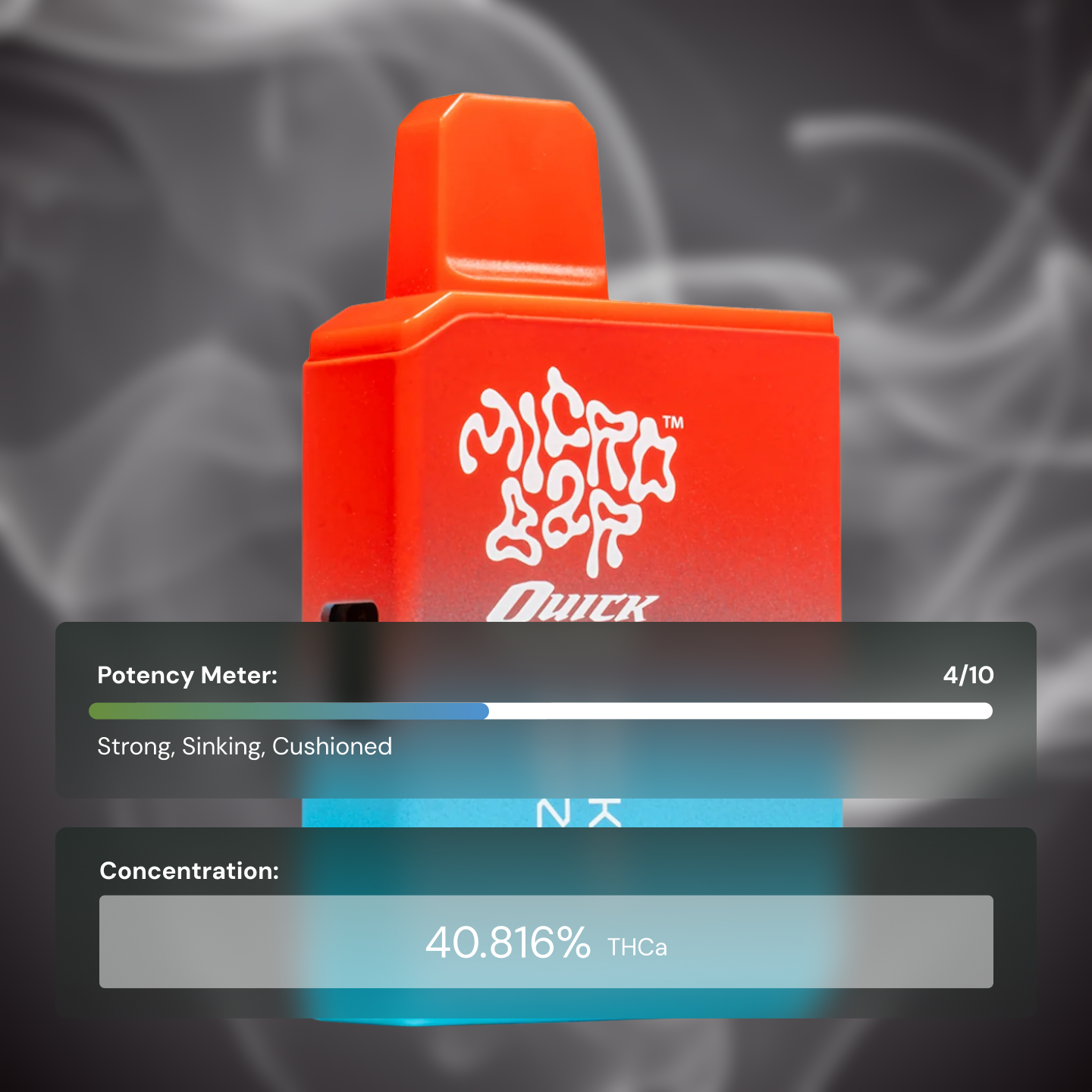 MicroBar Rocket Popz - Extracts THCA Vapes