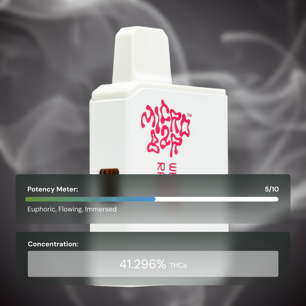 White Razz MicroBar White Razz - Extracts THCA Vapes – My Feel Goods