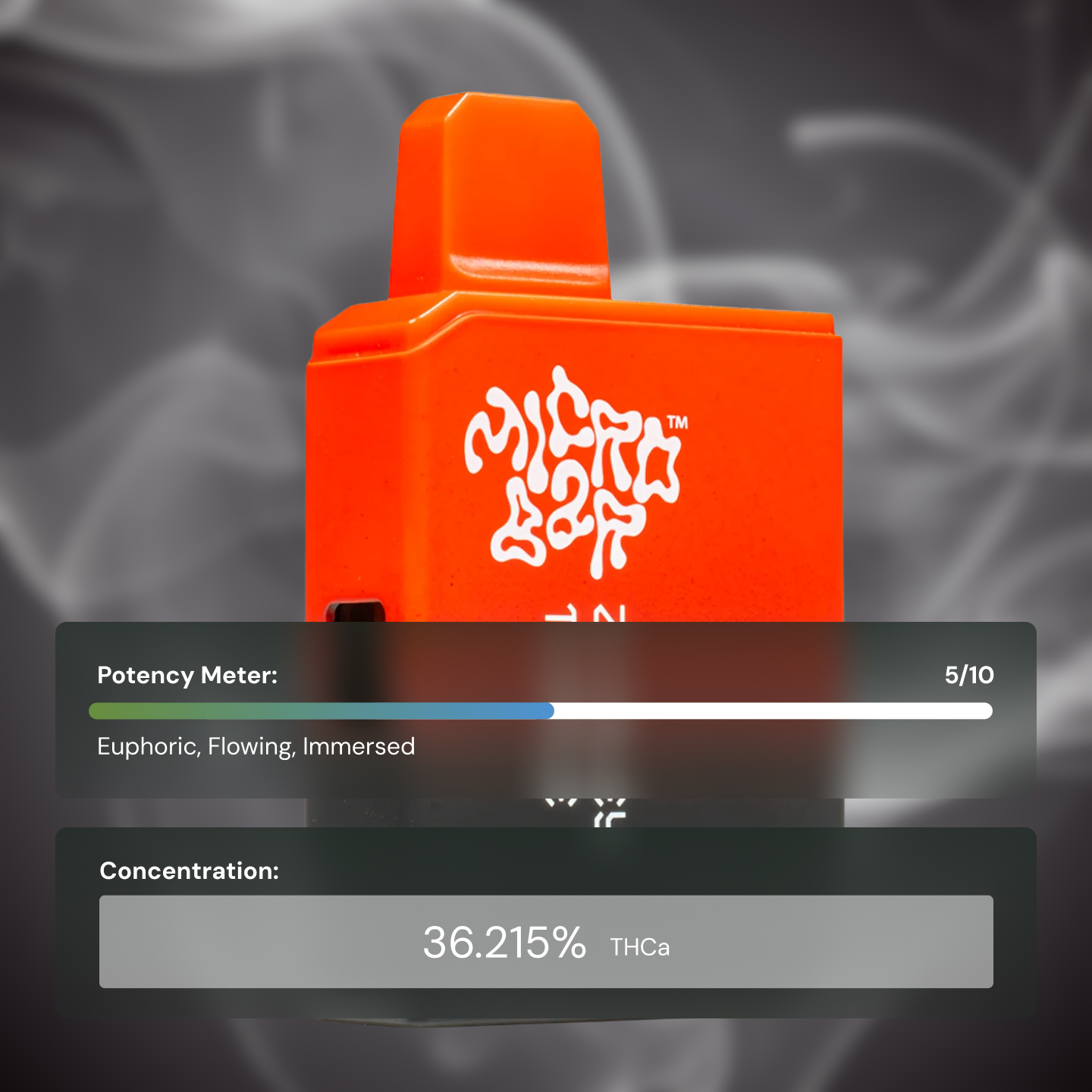 MicroBar Zhirley Temple - Extracts THCA Vapes