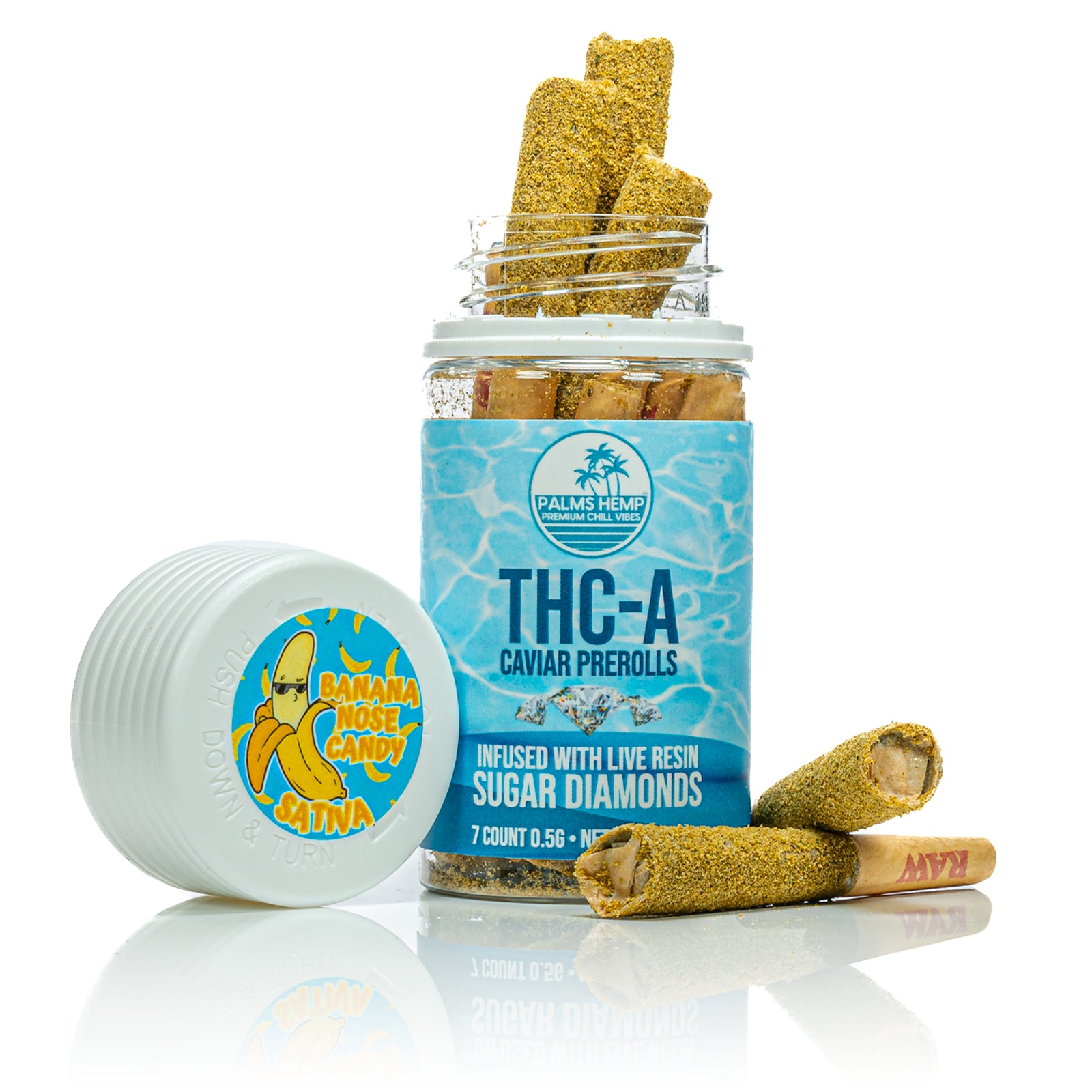 Palms-CaviarPreroll-BananaNoseCandy