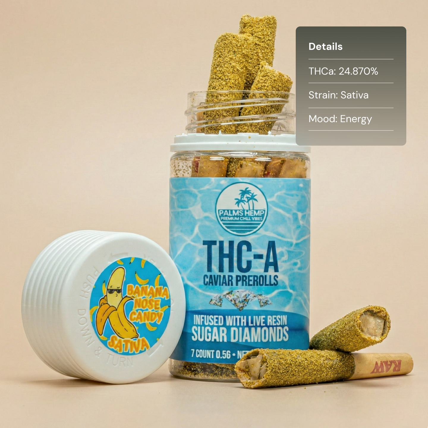 Palms Bananna Nose Candy - Pre-Roll Cone