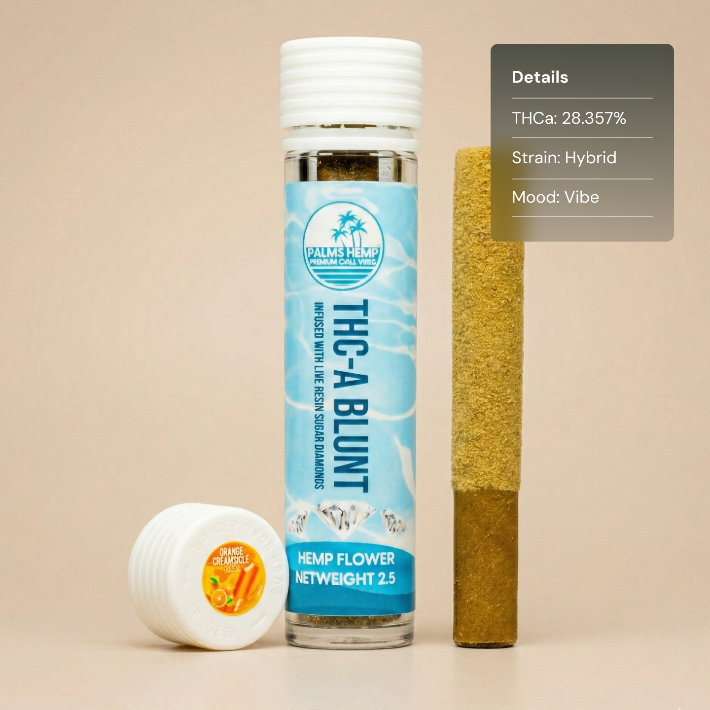 Palms Orange Creamsicle - Pre-Roll Blunt