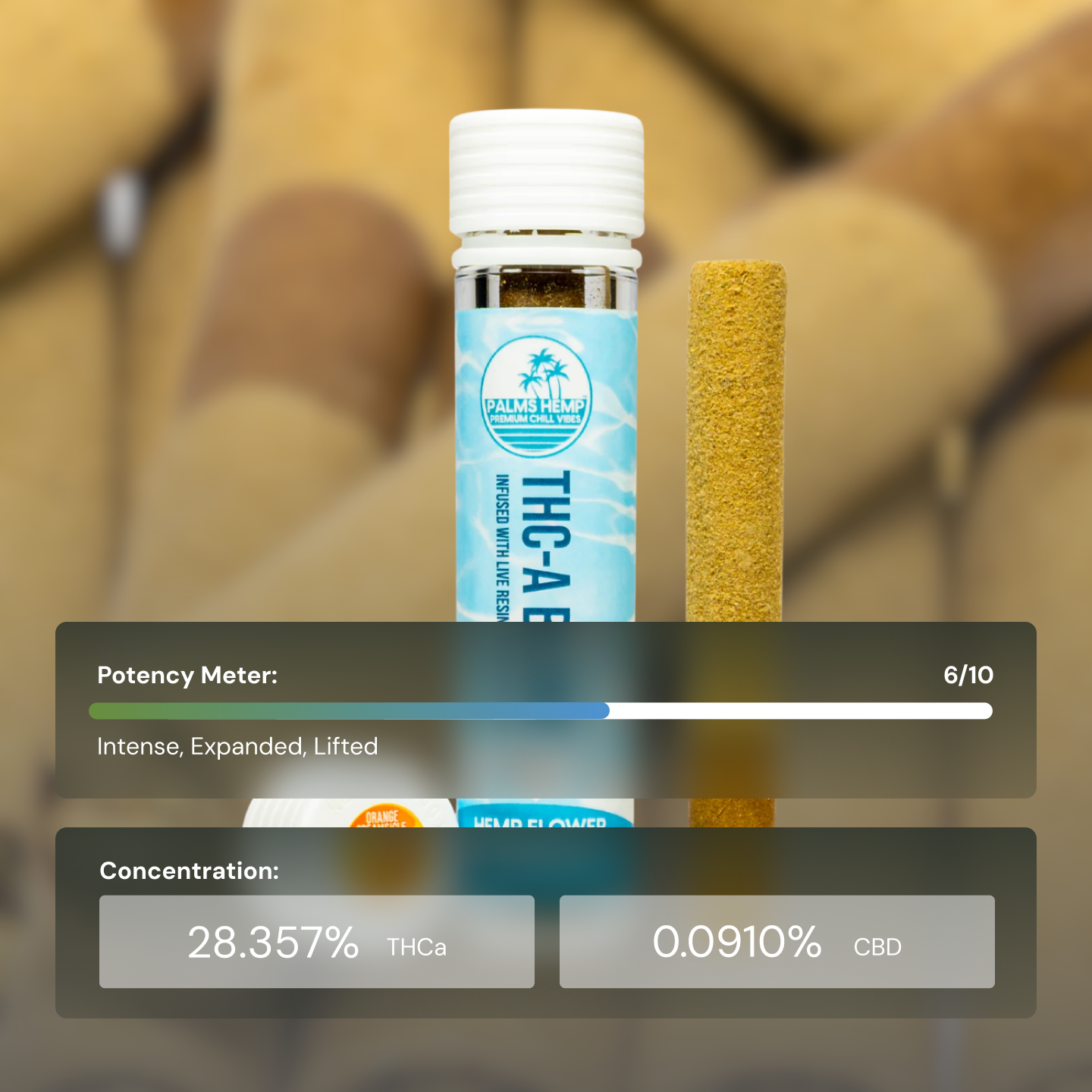 Palms Orange Creamsicle - Pre-Roll Blunt