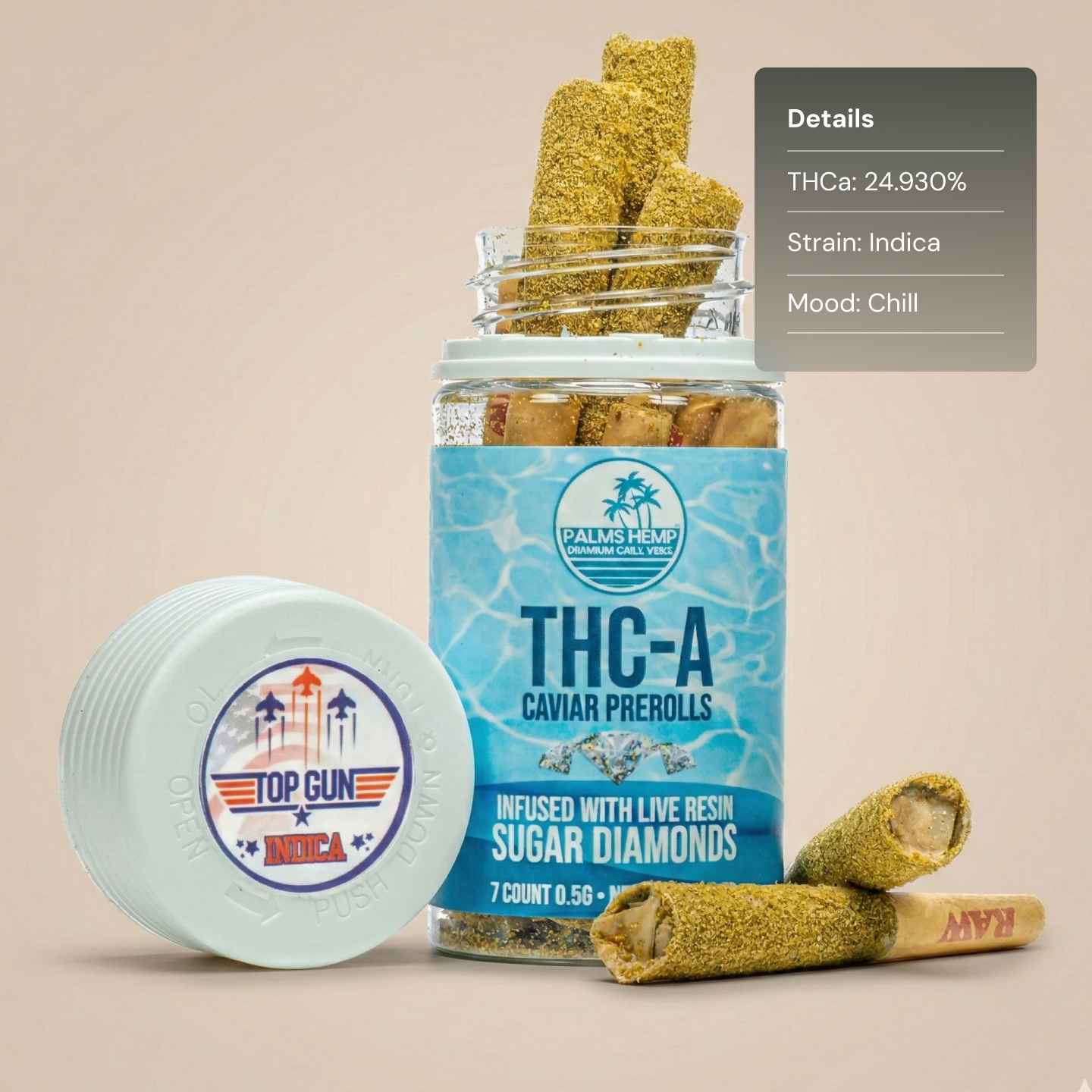 Palms Top Gun - Pre-Roll Cone