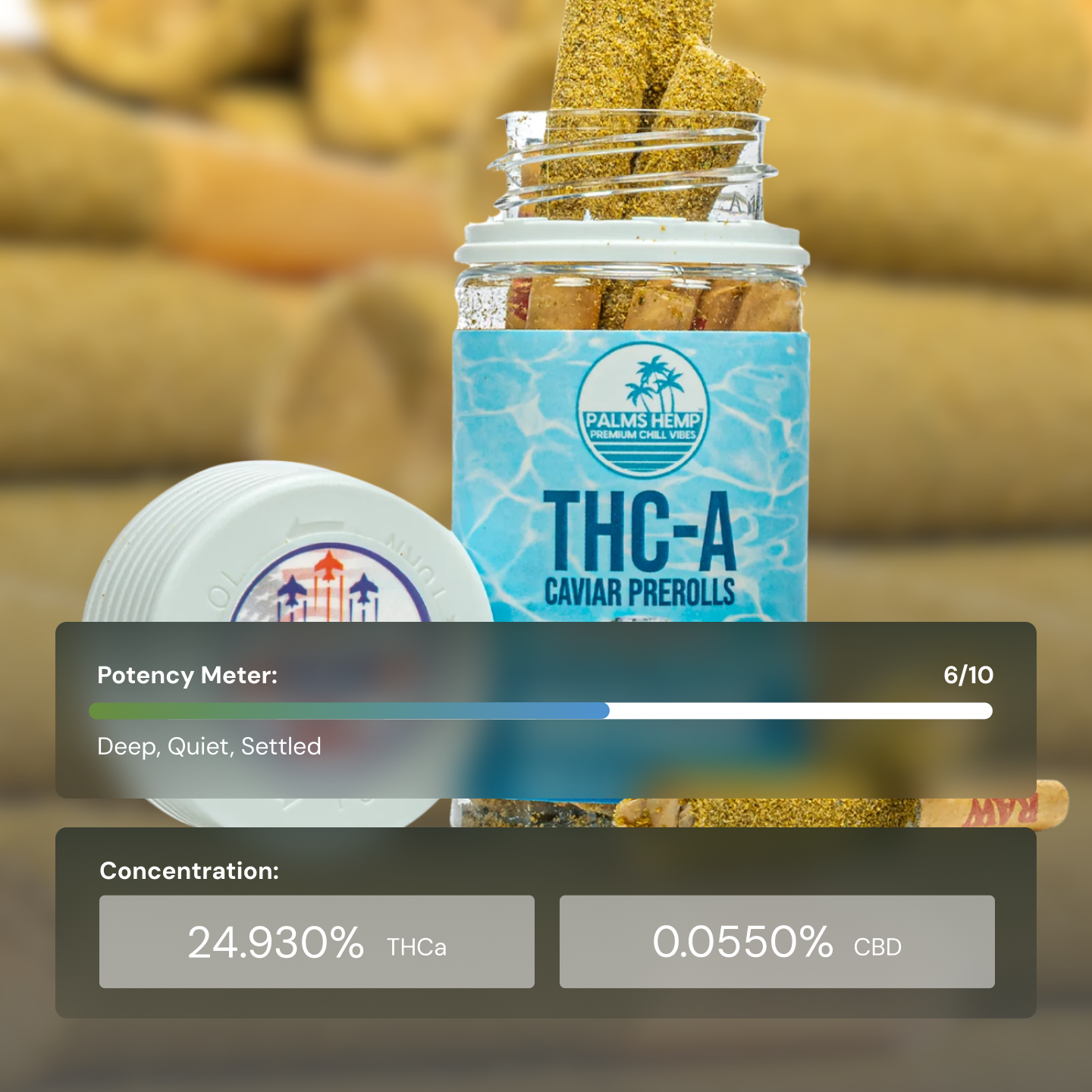 Palms Top Gun - Pre-Roll Cone