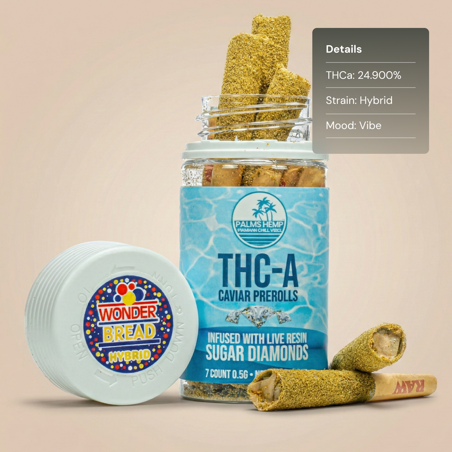 Palms Wonder Bread - Pre-Roll Cone