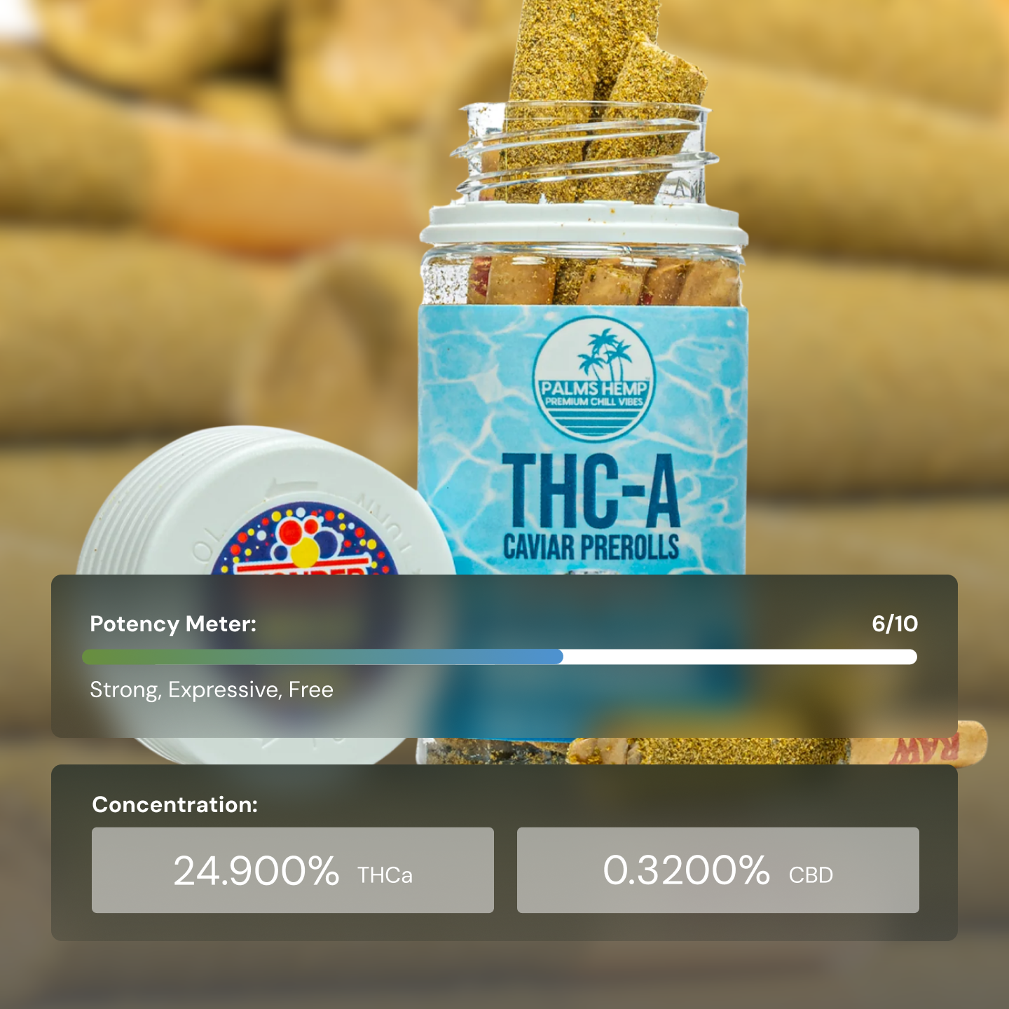 Palms Wonder Bread - Pre-Roll Cone