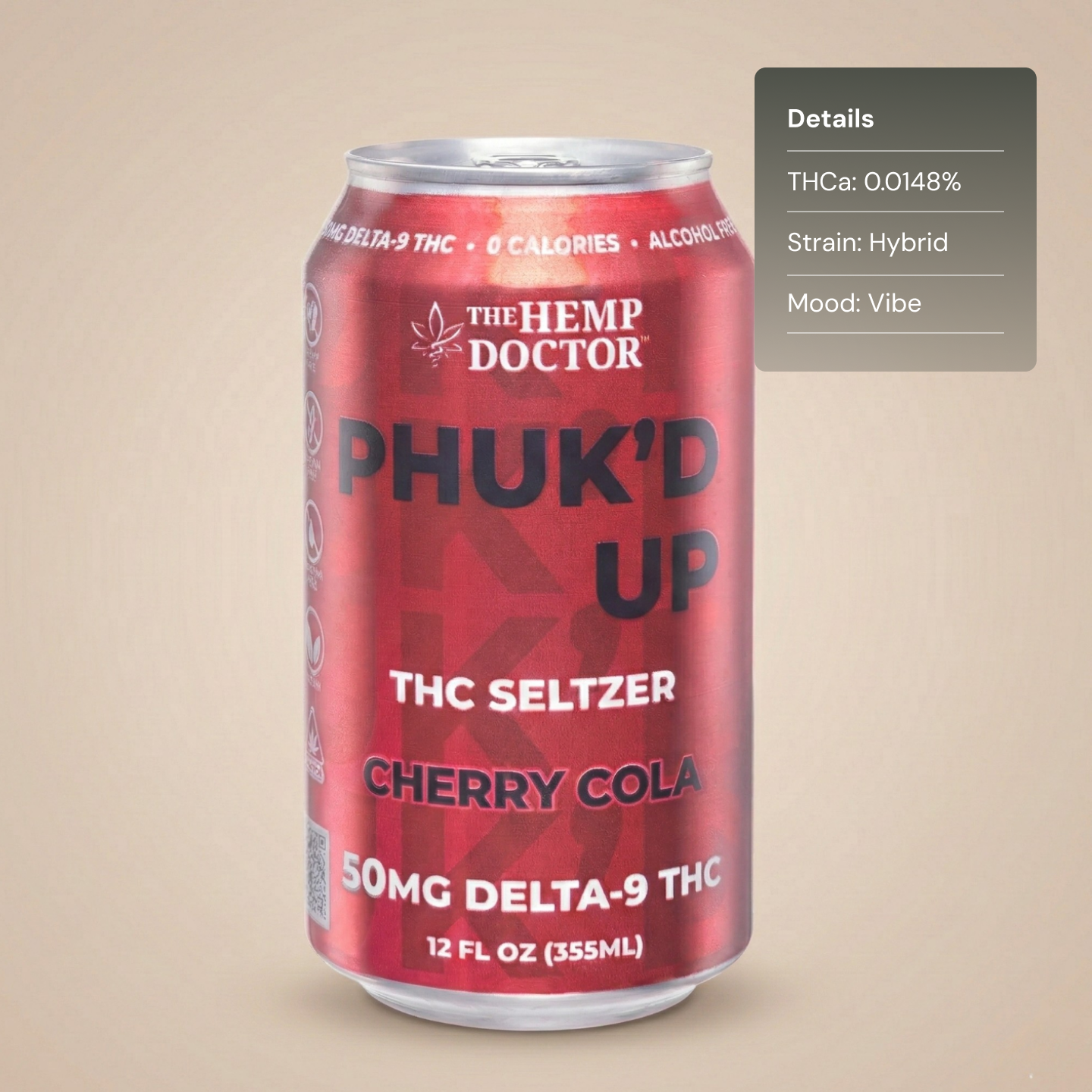 Phuk'd Up Cherry Cola - Drink Seltzers