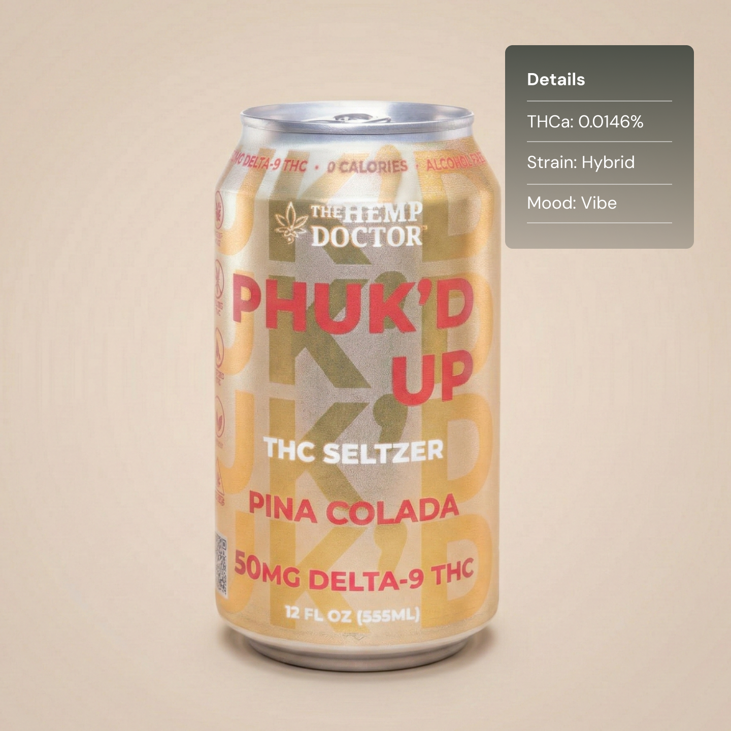 Phuk'd Up Pina Cola - Drink Seltzers
