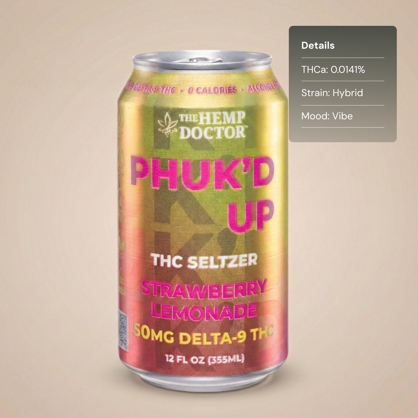 Phuk'd Up Strawberry Lemonade - Drink Seltzers