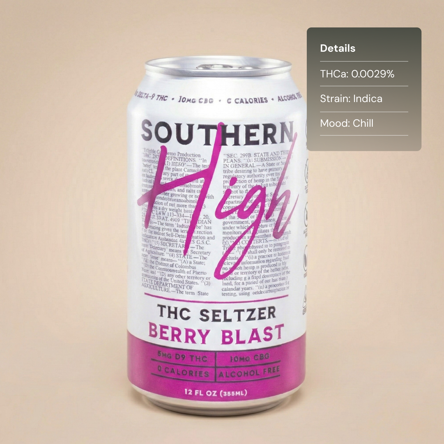 Southern High Berry Blast - Drink Seltzers