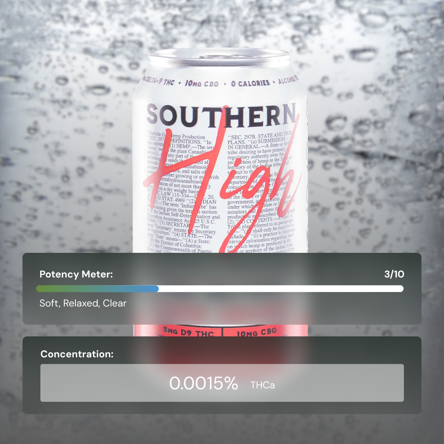 Southern High Blood Orange - Drink Seltzers