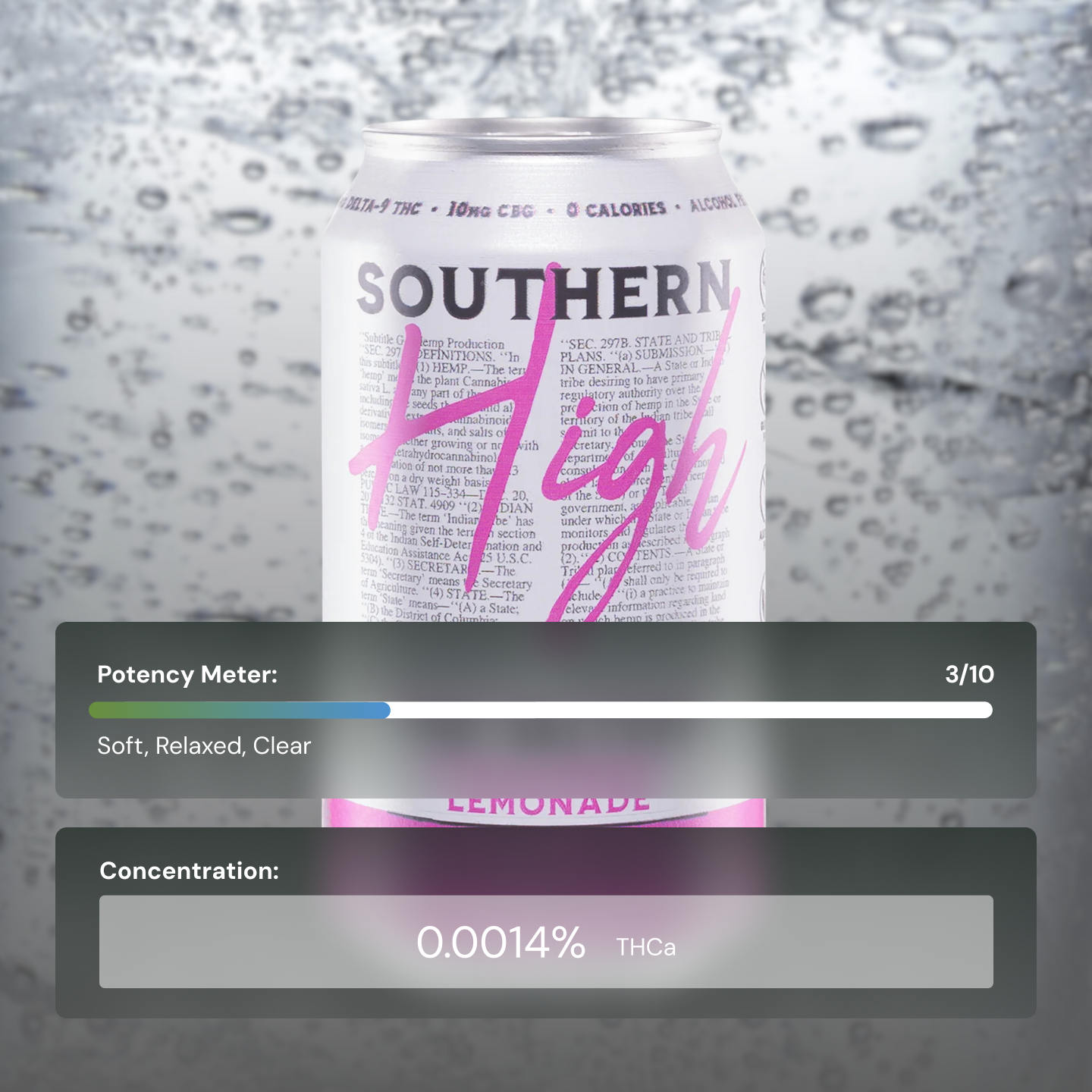 Southern High Strawberry Lemonade - Drink Seltzers
