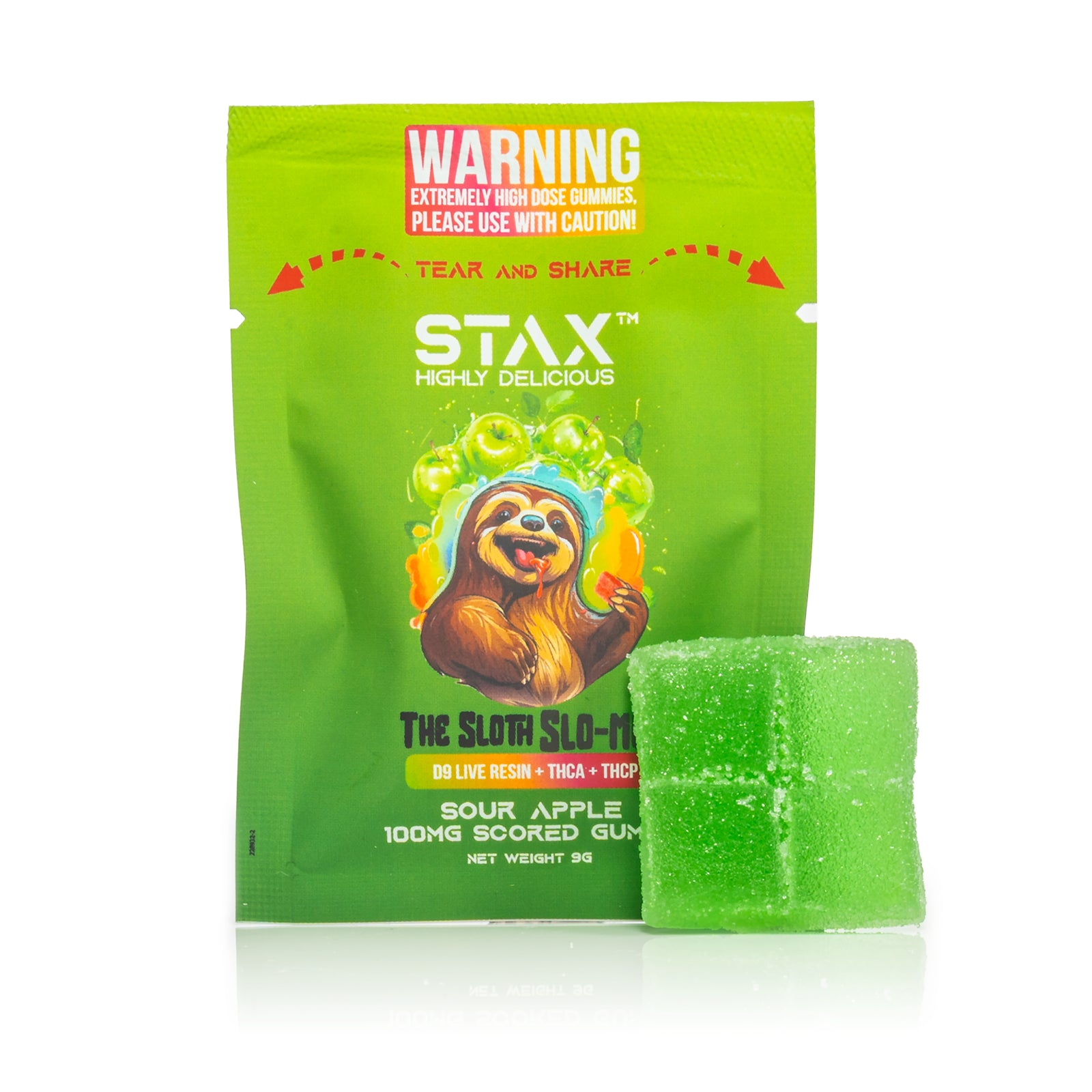 Stax Sachet Sloth 100mg