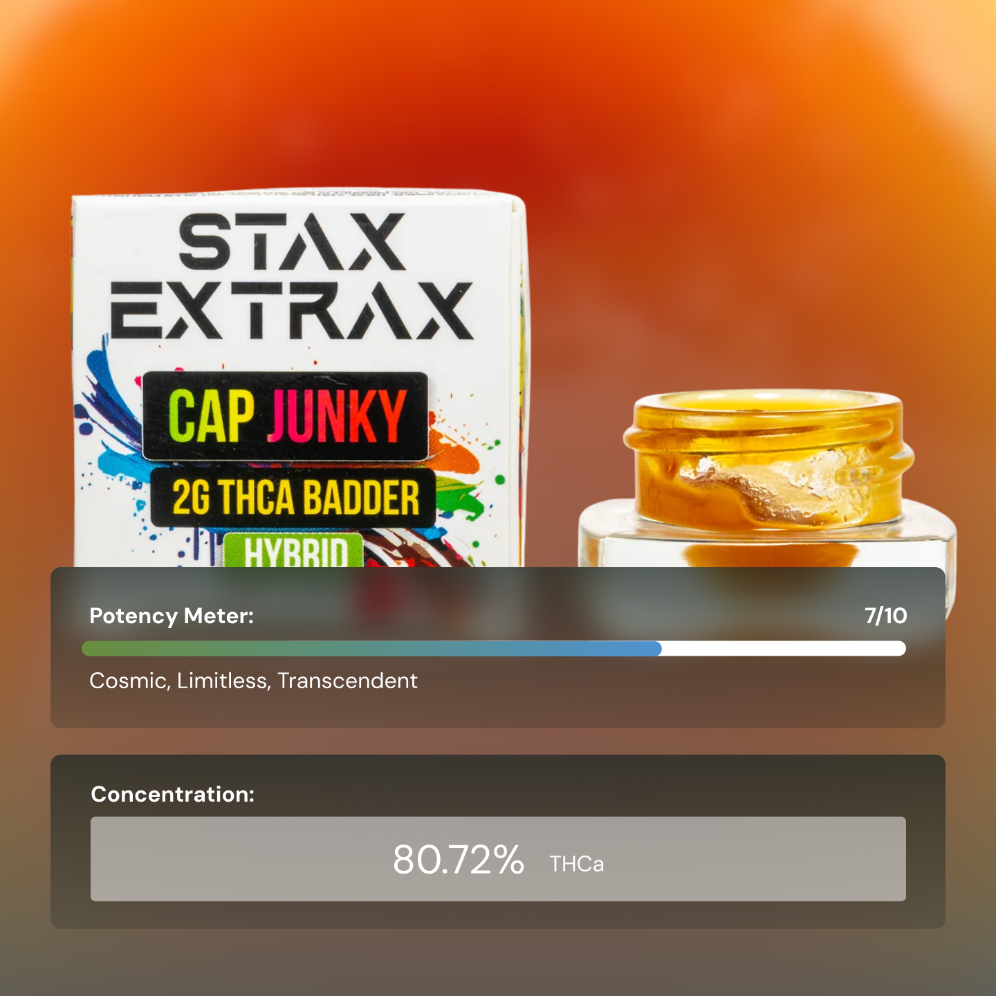 Stax Cap Junky - Extract Badder